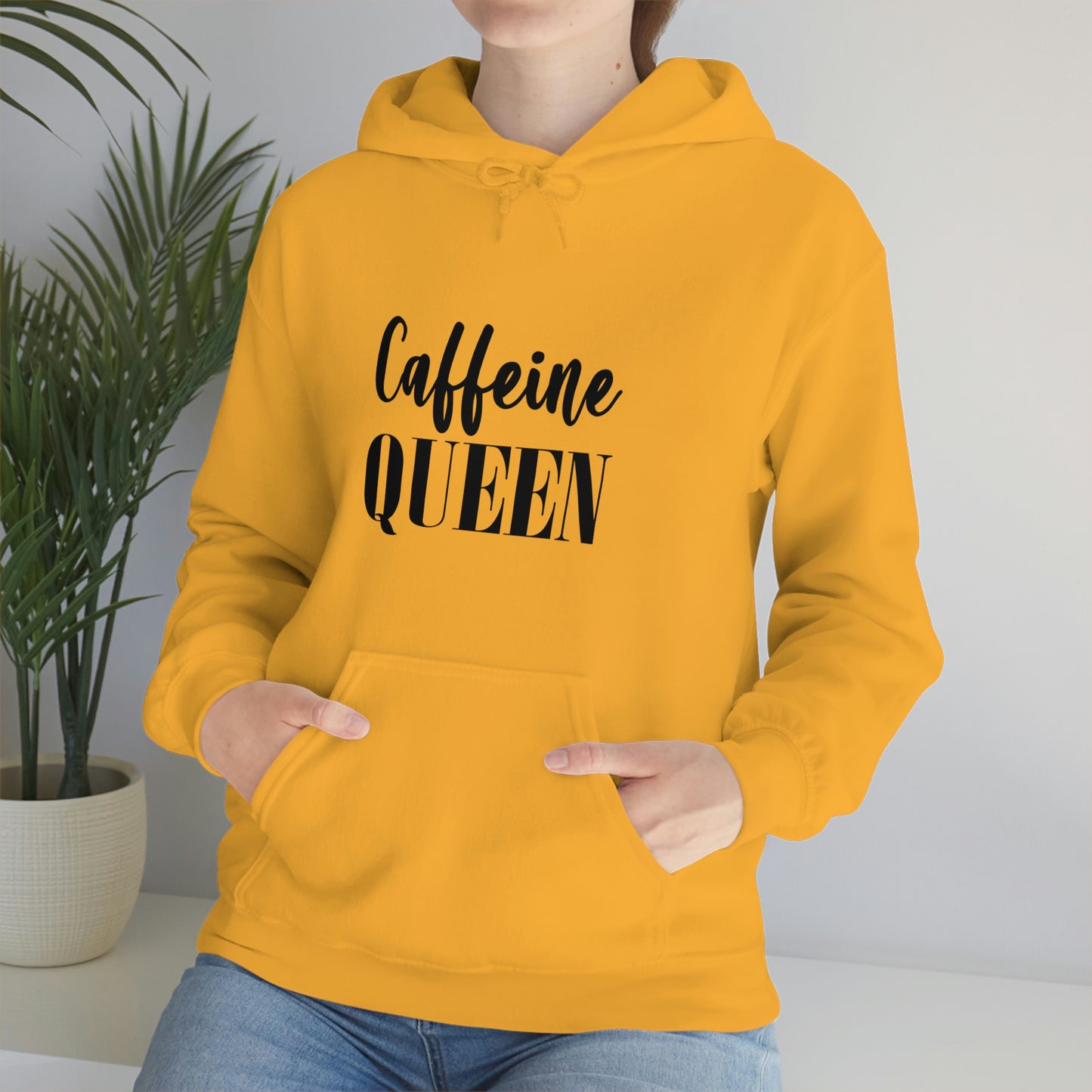 Caffeine Queen Unisex Heavy Blend Hooded Sweatshirt