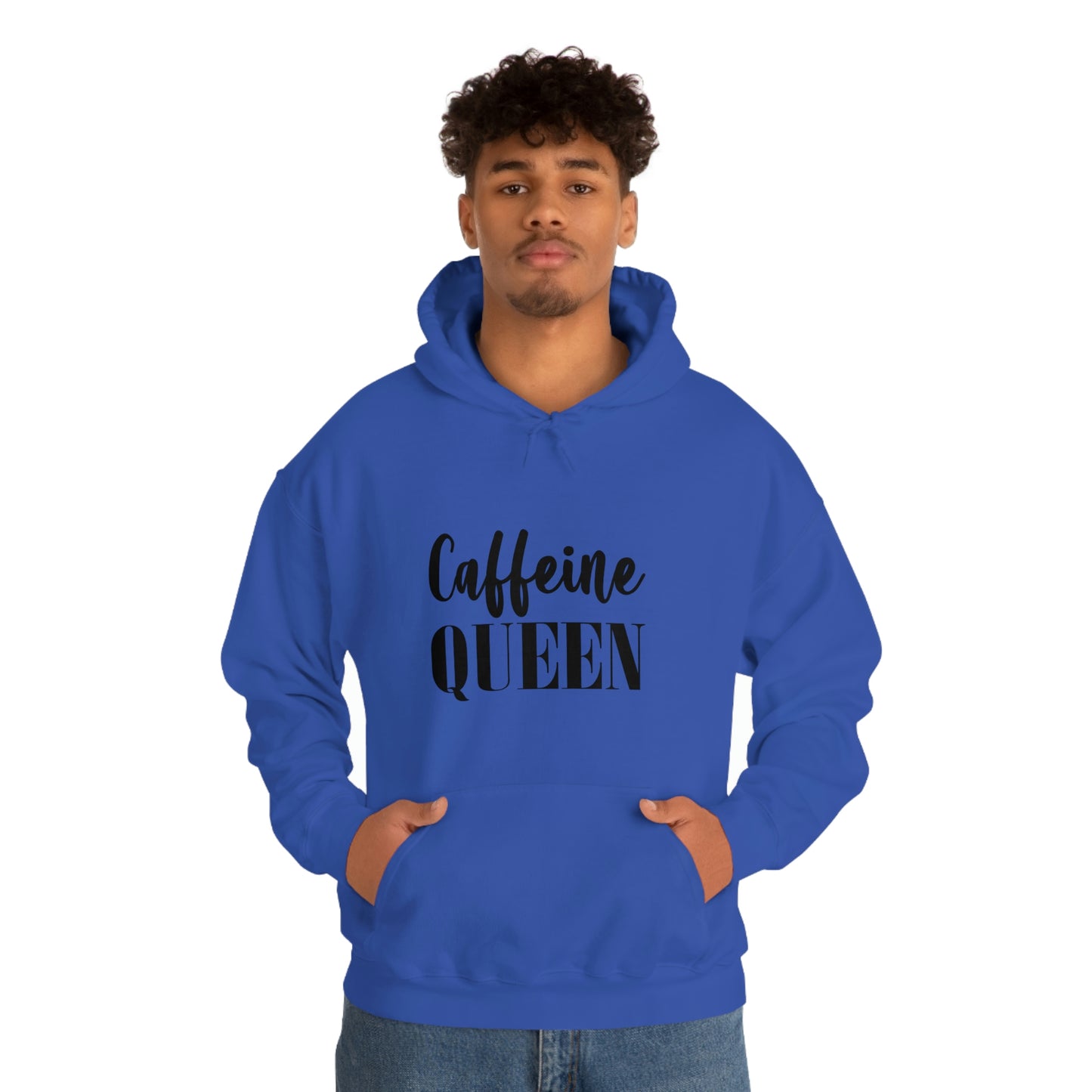 Caffeine Queen Unisex Heavy Blend Hooded Sweatshirt