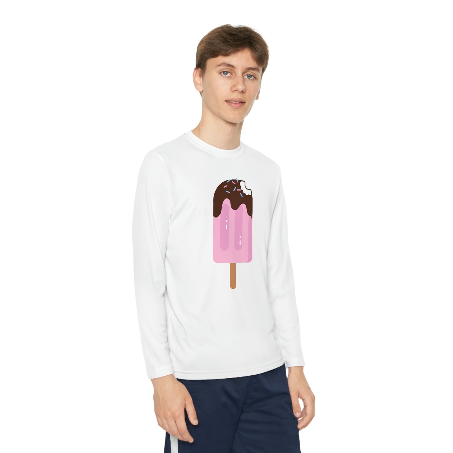 Ice Cream-Youth Long Sleeve Competitor Tee