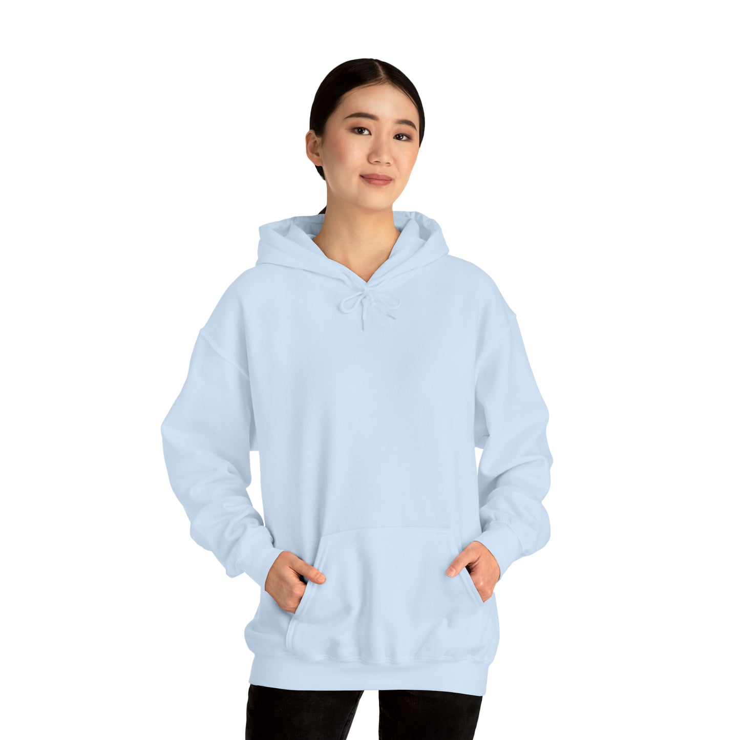 Behind every great mom- Unisex Heavy Blend™ Hooded Sweatshirt