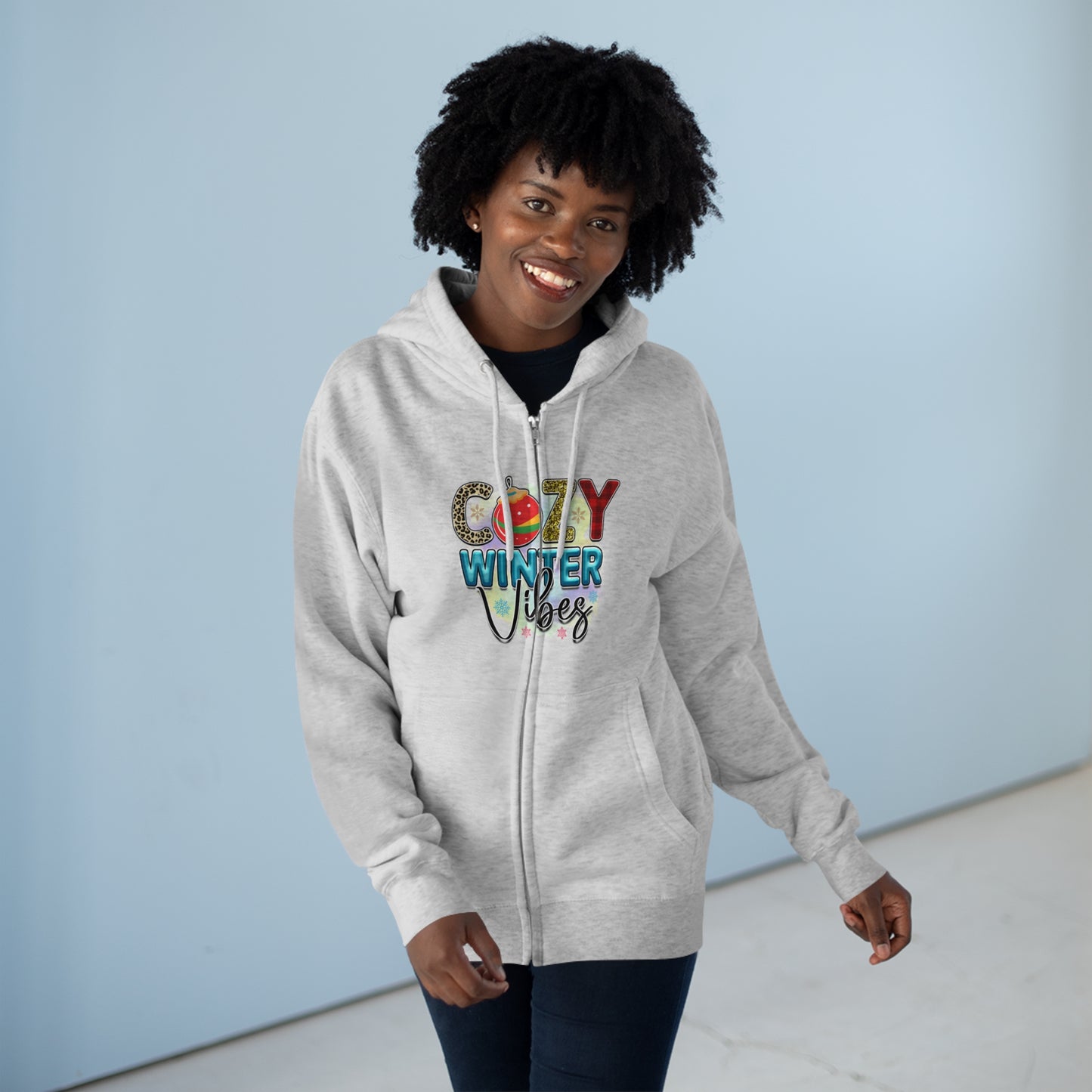 Cozy and warm-Unisex Premium Full Zip Hoodie