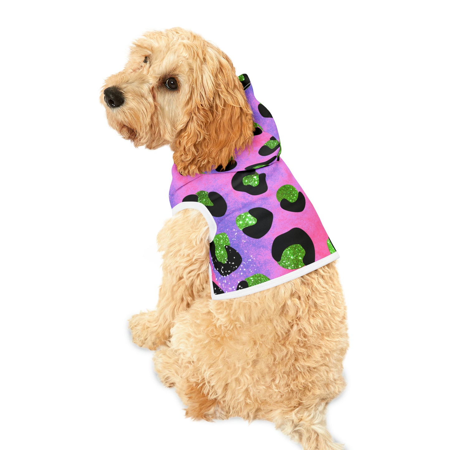 Purple Pink and Green - Pet Hoodie