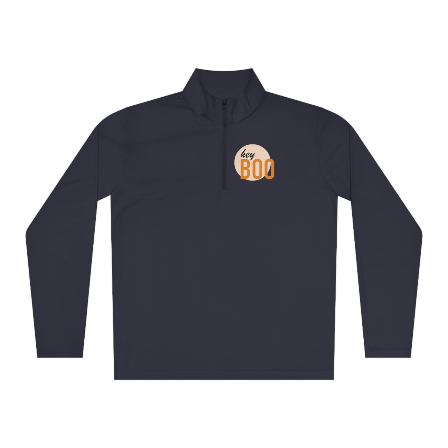 Hey Boo- Unisex Quarter-Zip Pullover