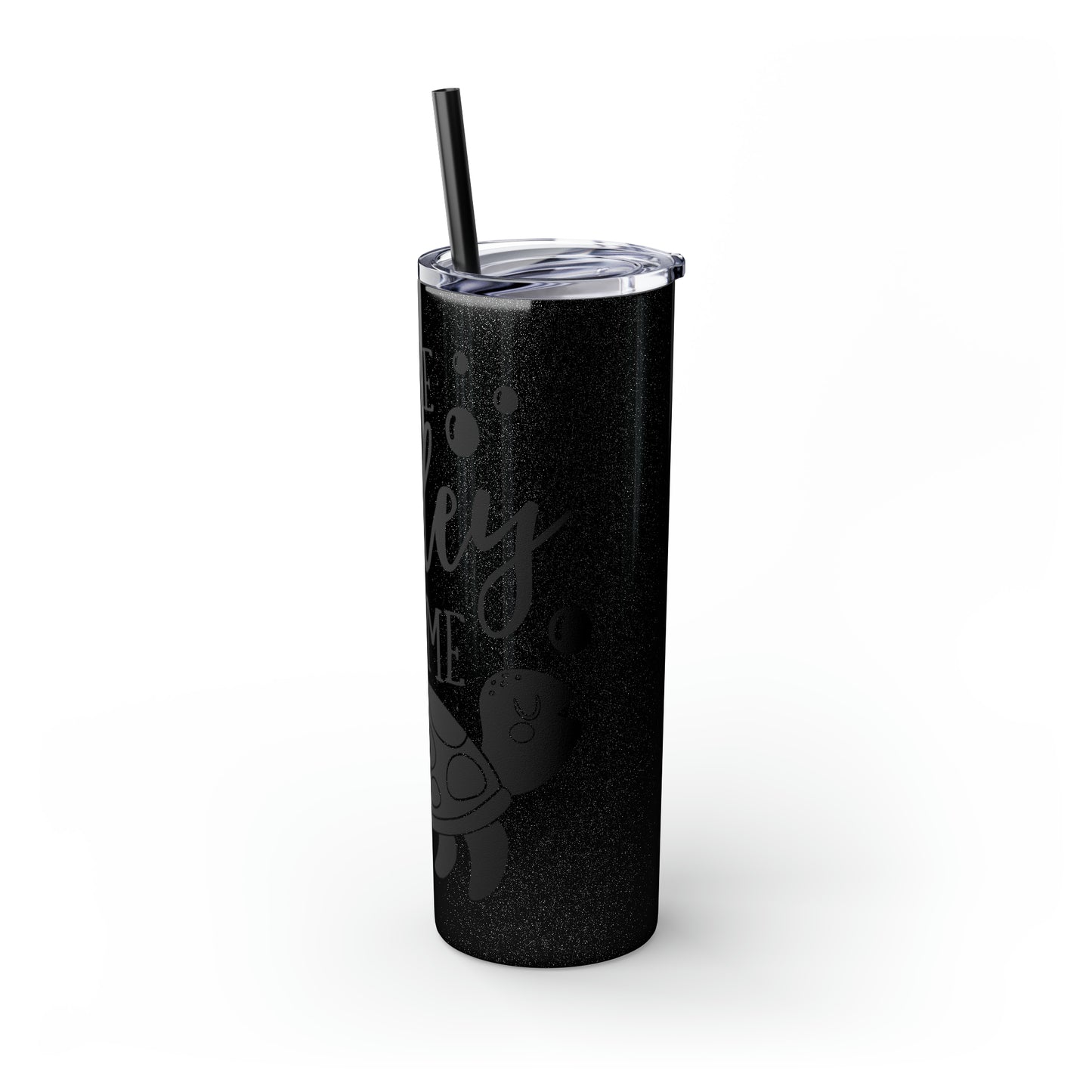 You are turtley awesome-Skinny Tumbler with Straw, 20oz