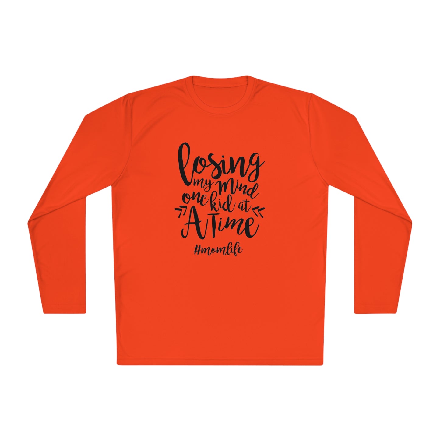 Losing my mind, one kid at a time- Unisex Lightweight Long Sleeve Tee