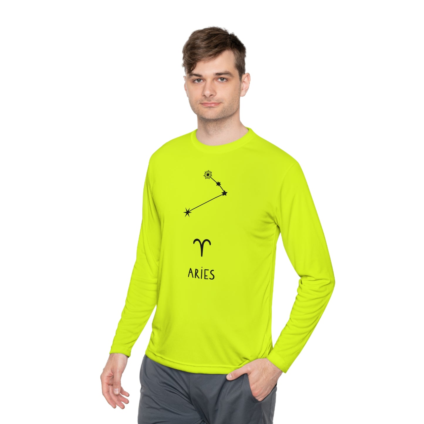 ARIES- Unisex Lightweight Long Sleeve Tee