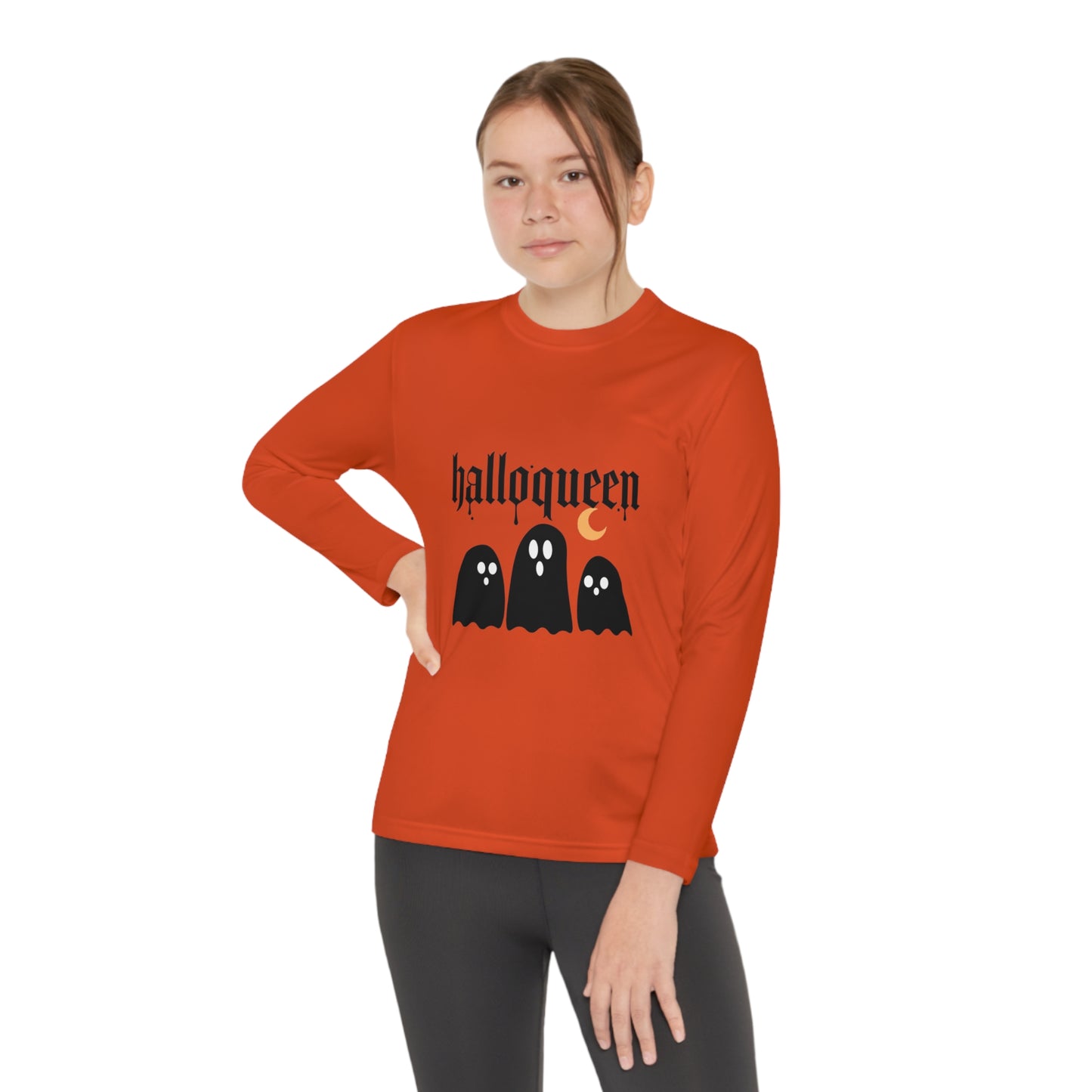 Halloween-Youth Long Sleeve Competitor Tee