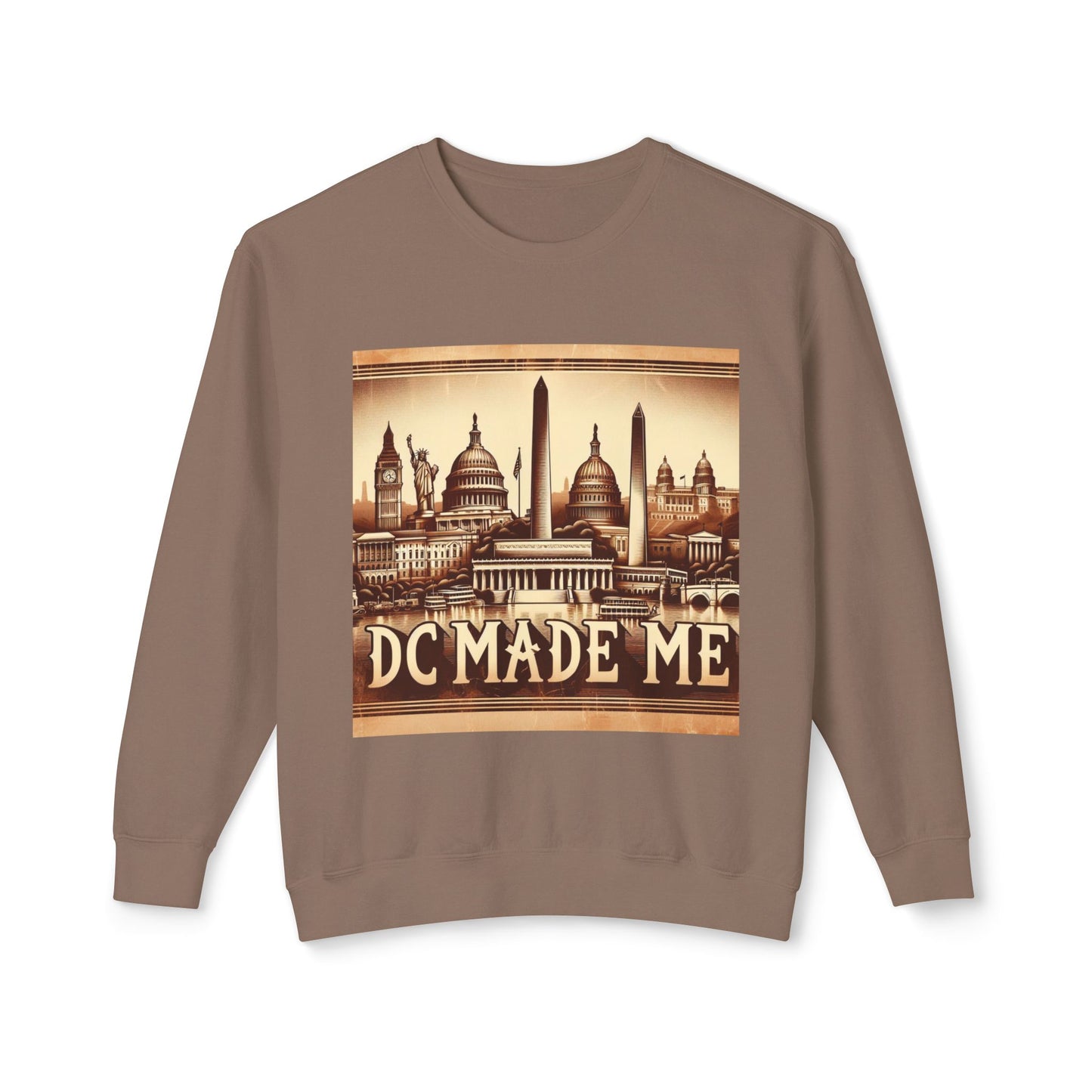 DC Made Me-Unisex Lightweight Crewneck Sweatshirt