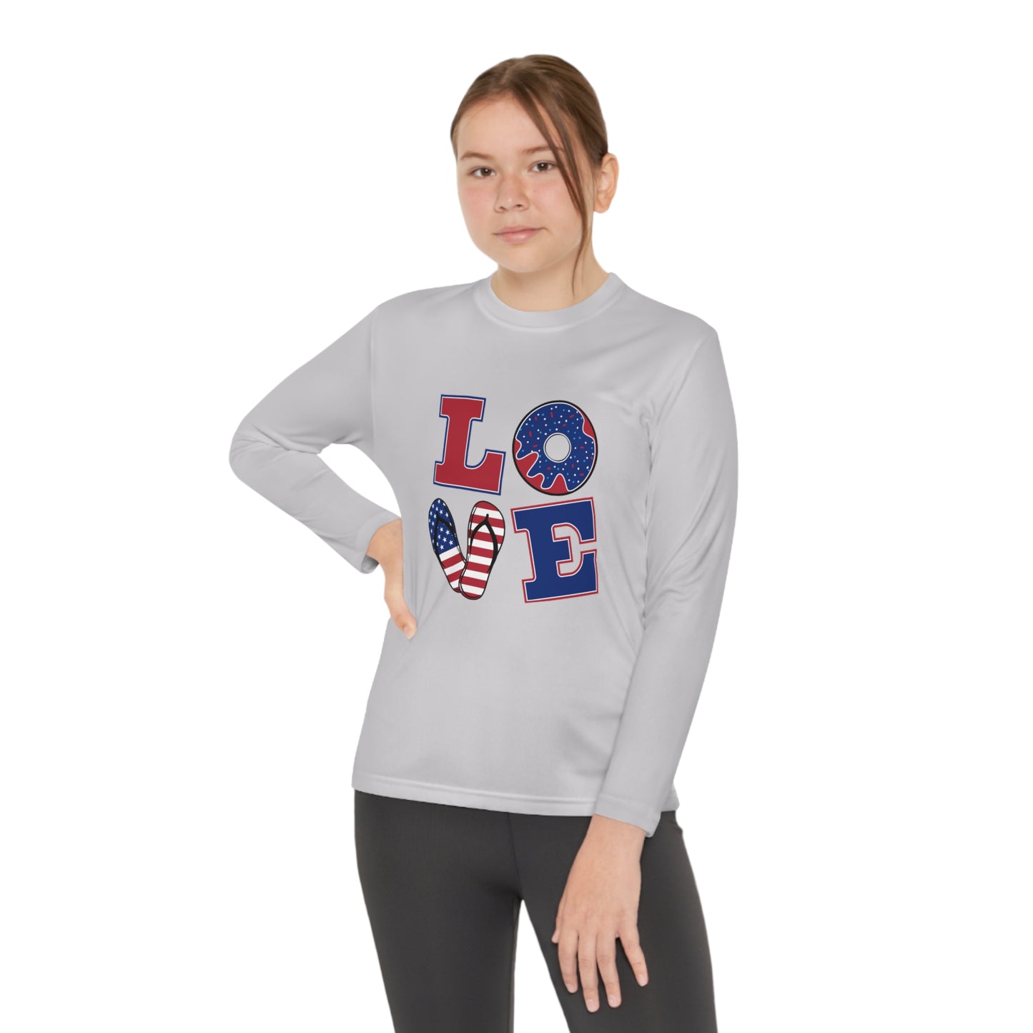 LOVE-Youth Long Sleeve Competitor Tee