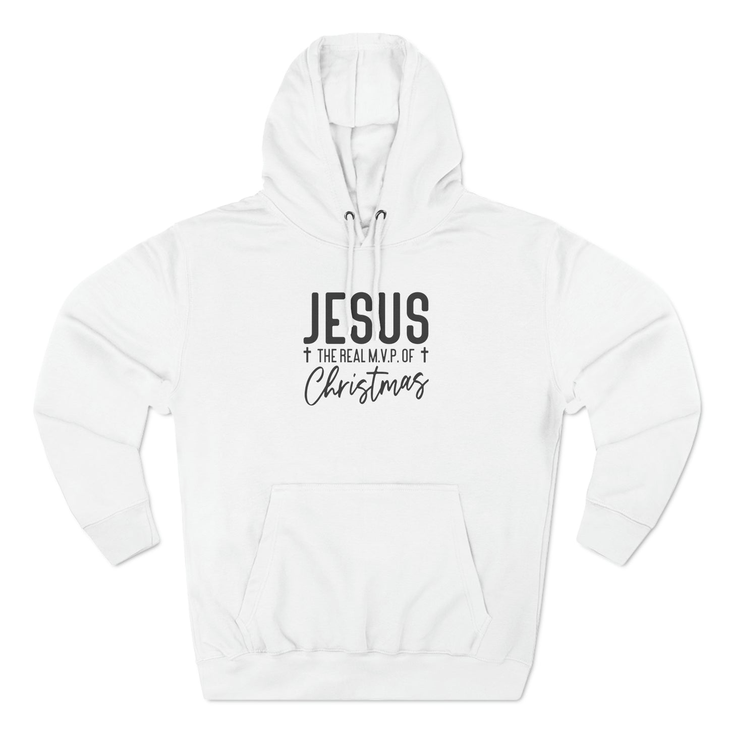 Jesus MVP of Christmas - Unisex Premium Pullover Hoodie