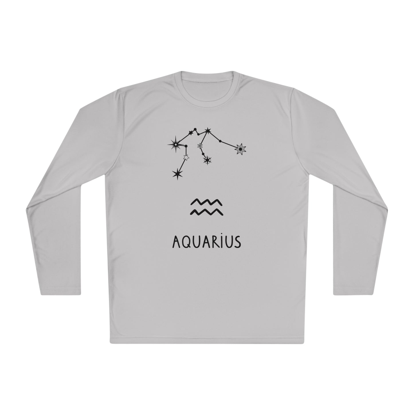 AQUARIUS STARS- Unisex Lightweight Long Sleeve Tee