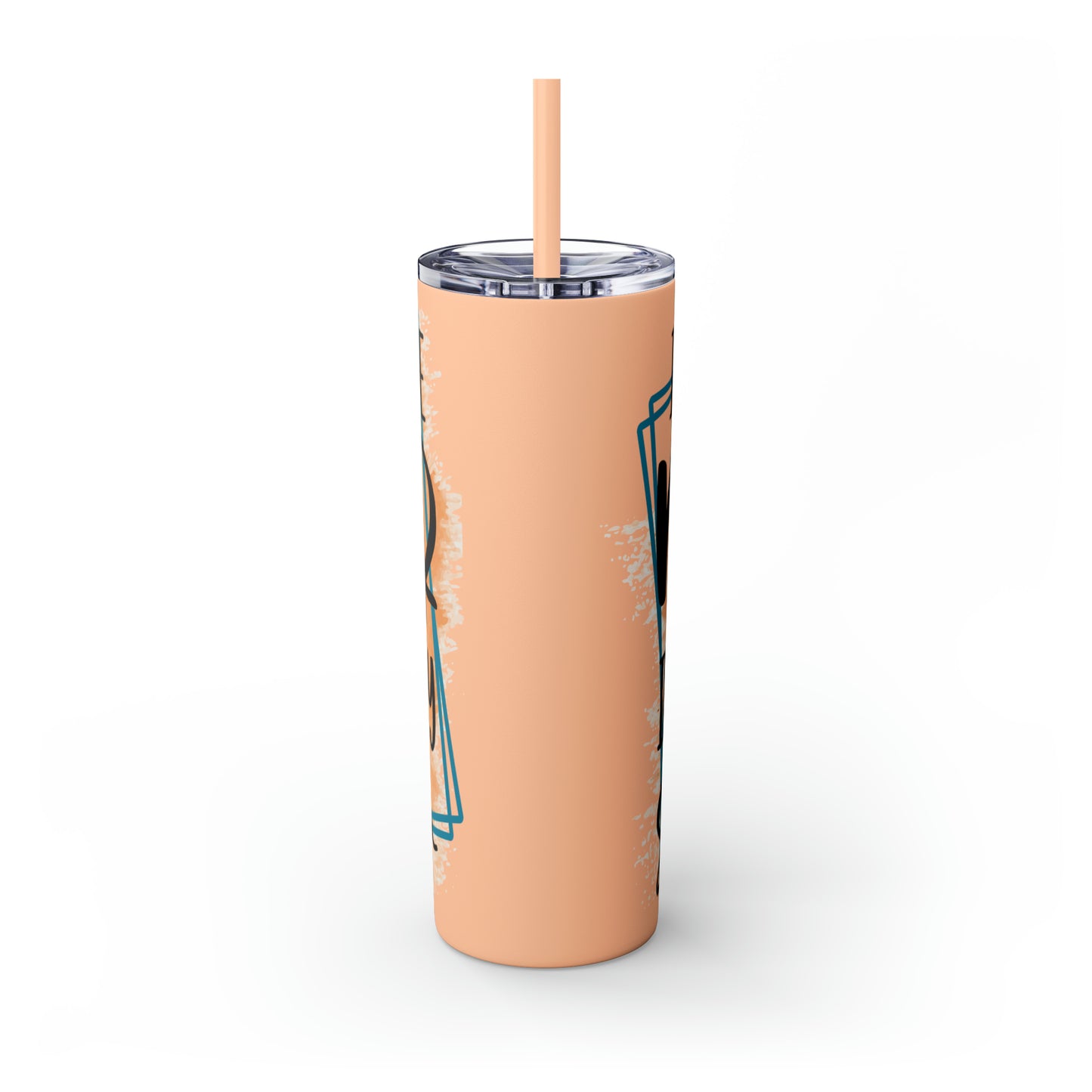 I'll try to be nicer if you try to be smarter- Skinny Tumbler with Straw, 20oz