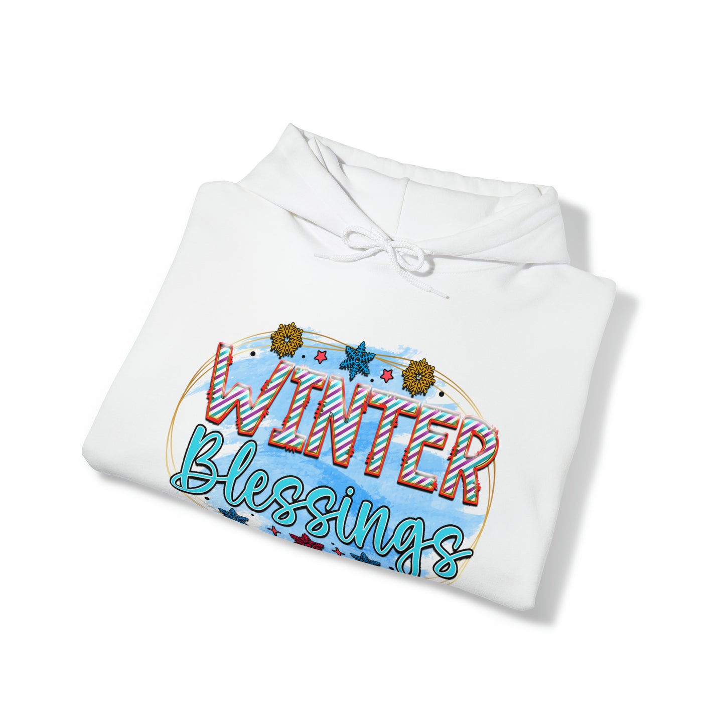 WINTER BLESSINGS-Unisex Heavy Blend™ Hooded Sweatshirt