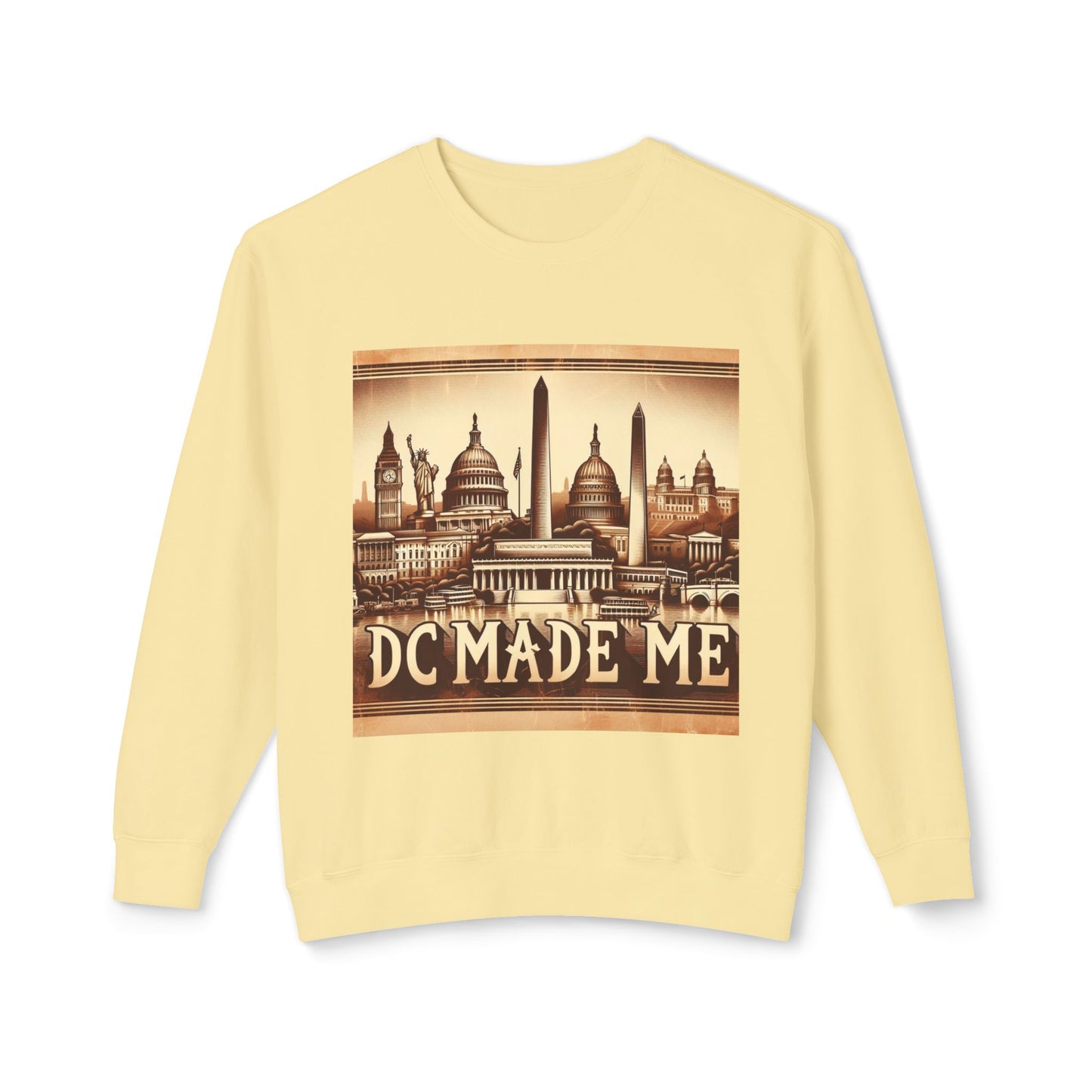 DC Made Me-Unisex Lightweight Crewneck Sweatshirt