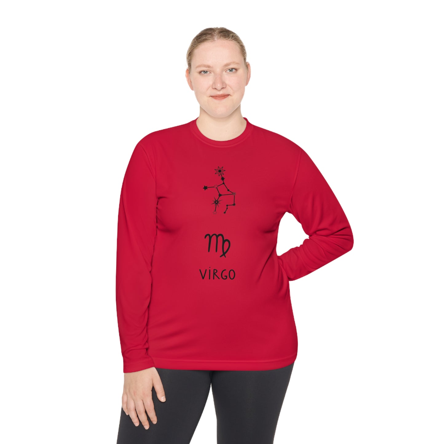 VIRGO STARS-Unisex Lightweight Long Sleeve Tee