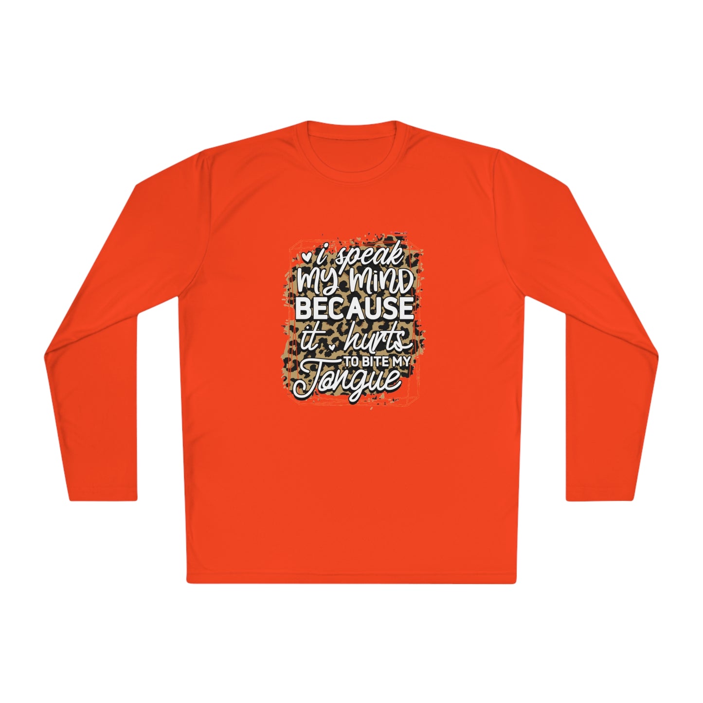 I speak my kind- Unisex Lightweight Long Sleeve Tee