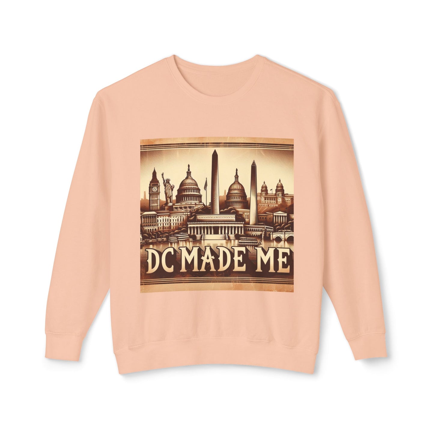 DC Made Me-Unisex Lightweight Crewneck Sweatshirt