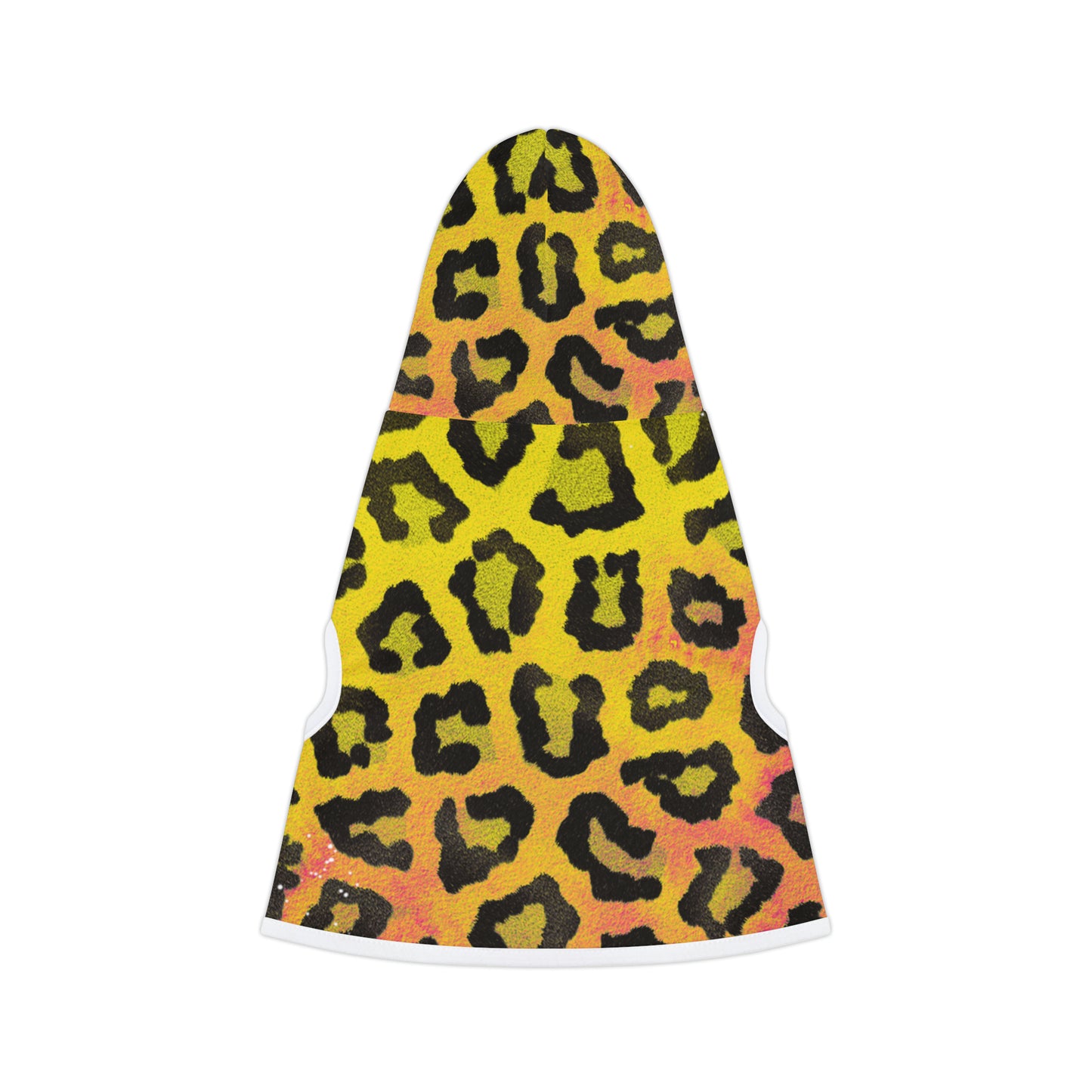 Orange and Pink - Cheetah print- Pet Hoodie