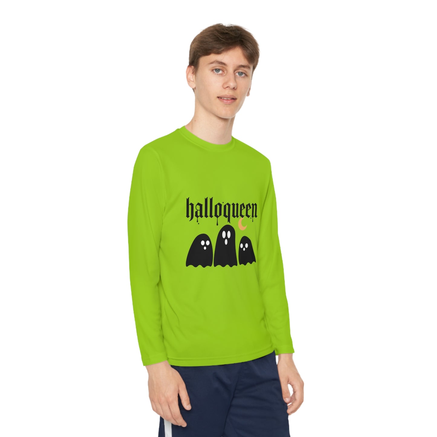 Halloween-Youth Long Sleeve Competitor Tee