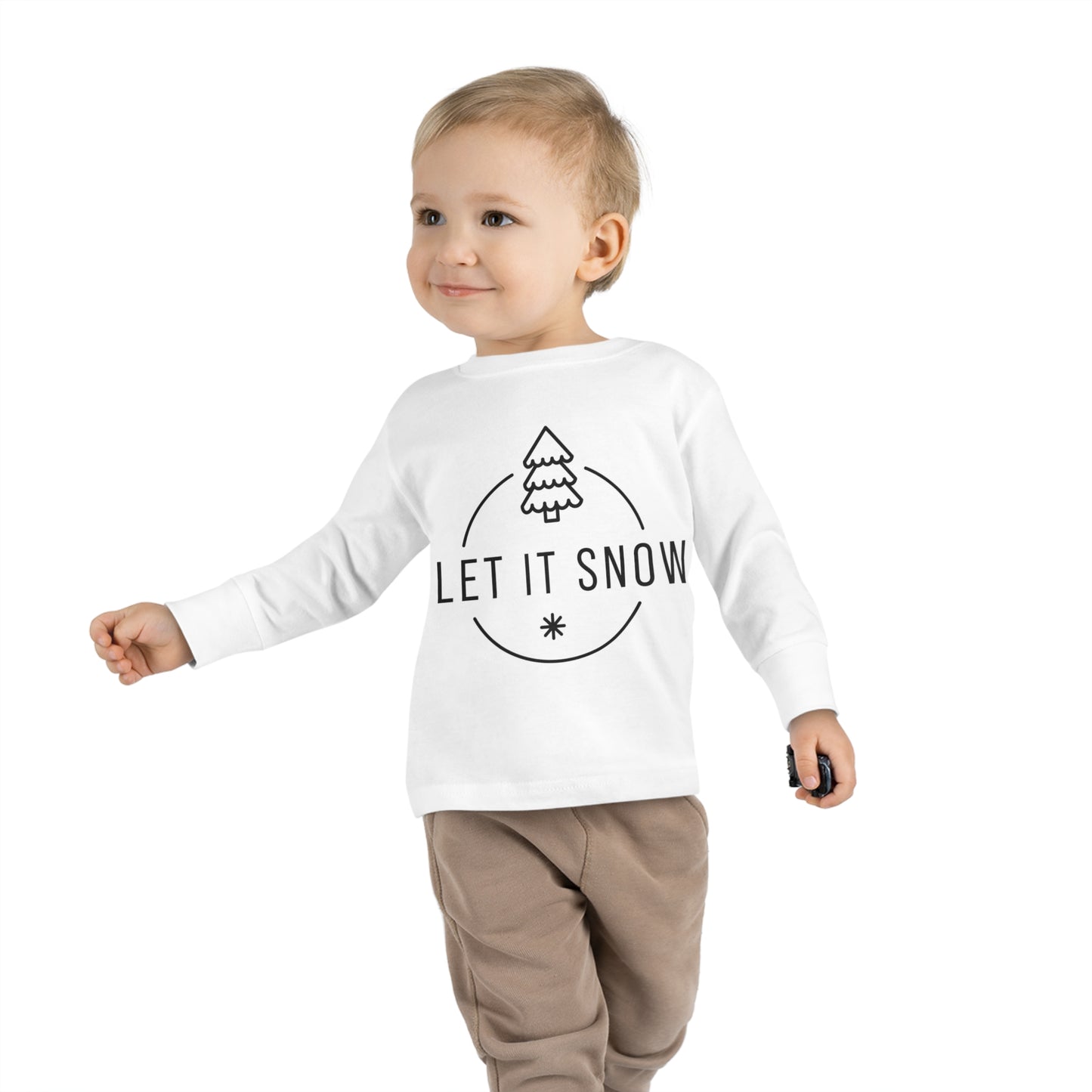 Let it snow- Toddler Long Sleeve Tee