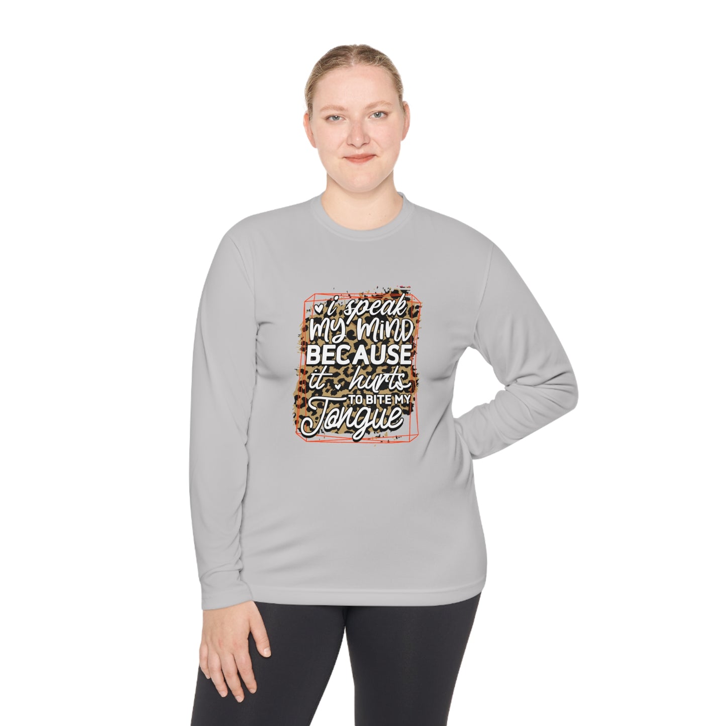 I speak my kind- Unisex Lightweight Long Sleeve Tee