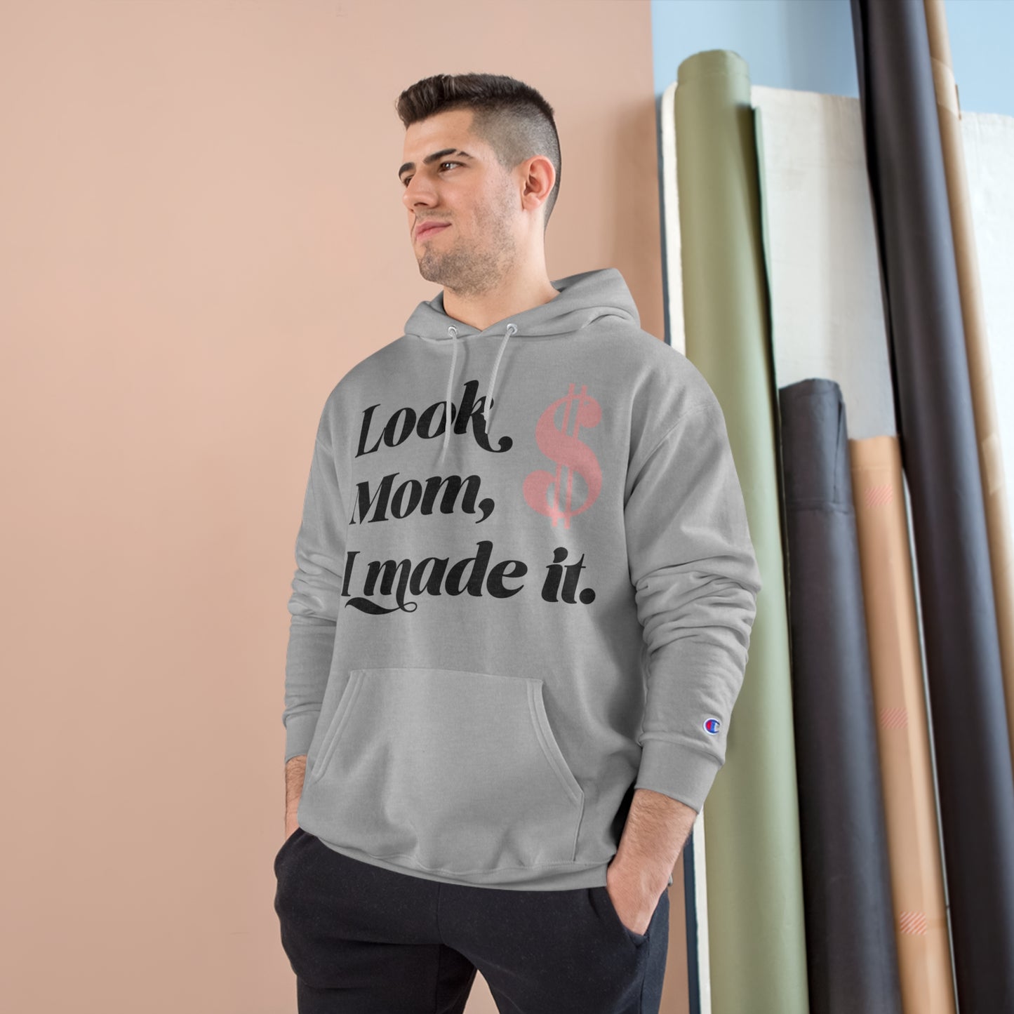 LOOK MOM-Champion Hoodie