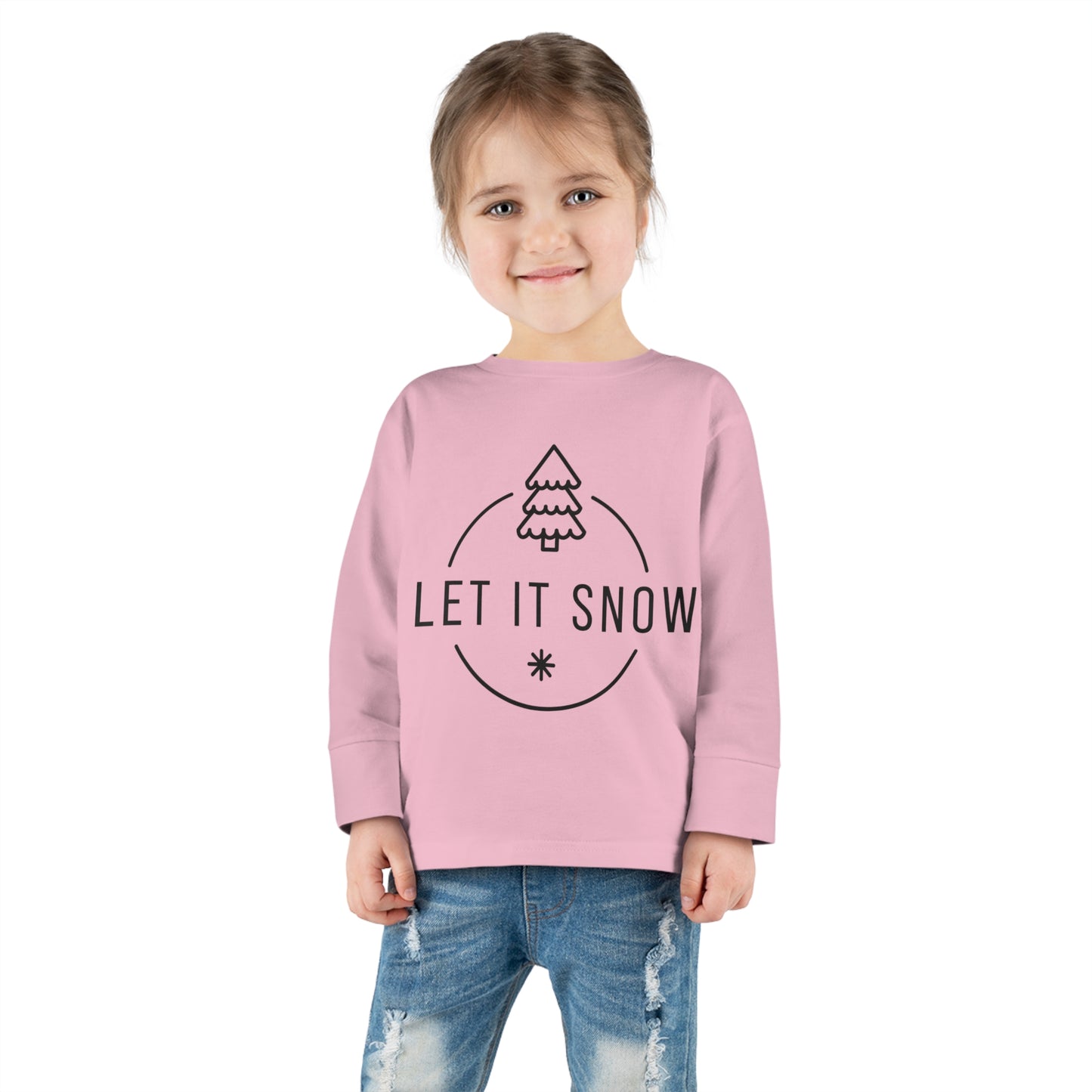 Let it snow- Toddler Long Sleeve Tee