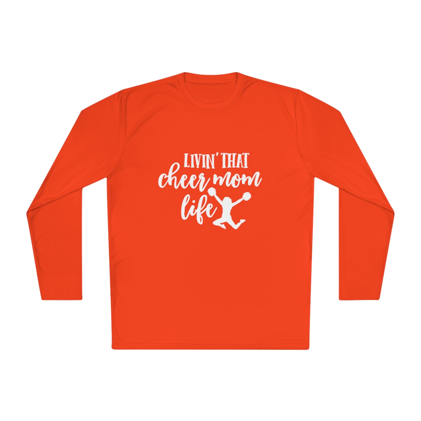 Living  that cheer  mom life- Unisex Lightweight Long Sleeve Tee