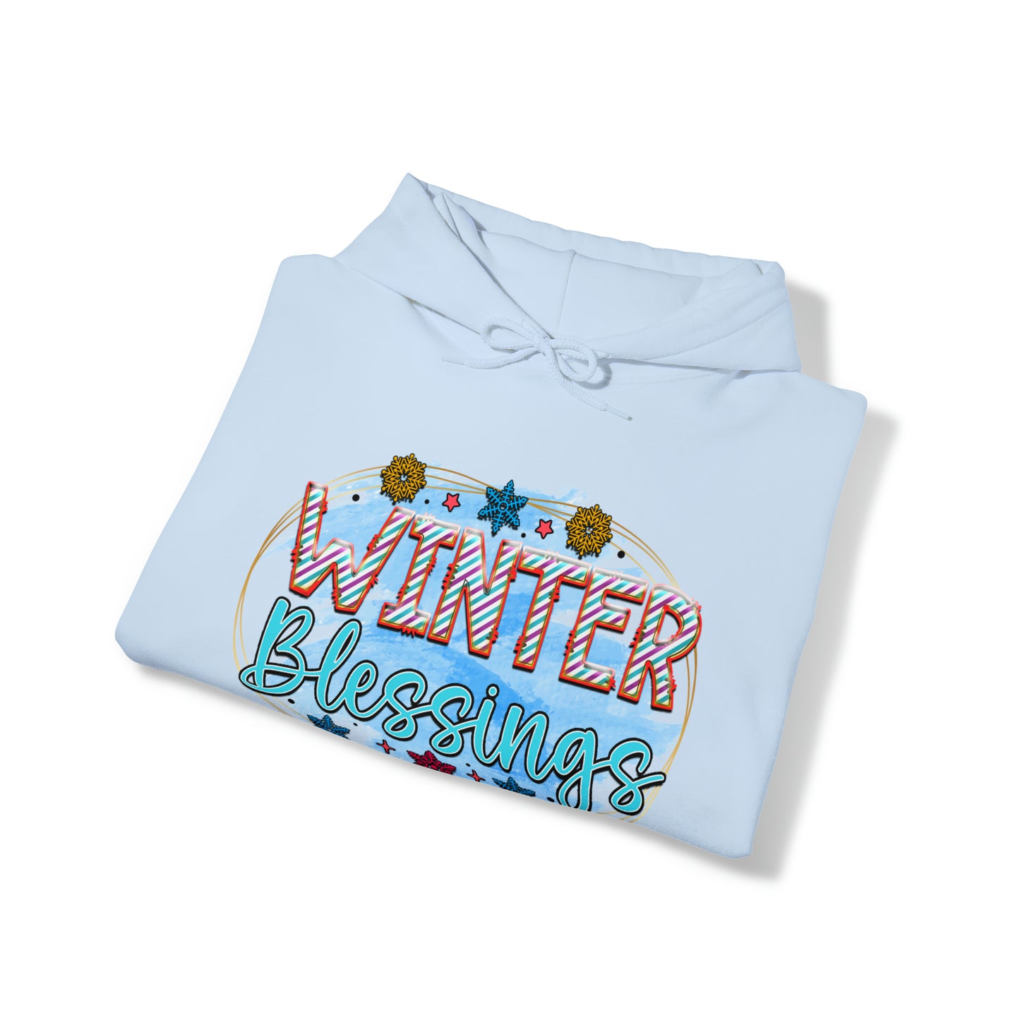 WINTER BLESSINGS-Unisex Heavy Blend™ Hooded Sweatshirt