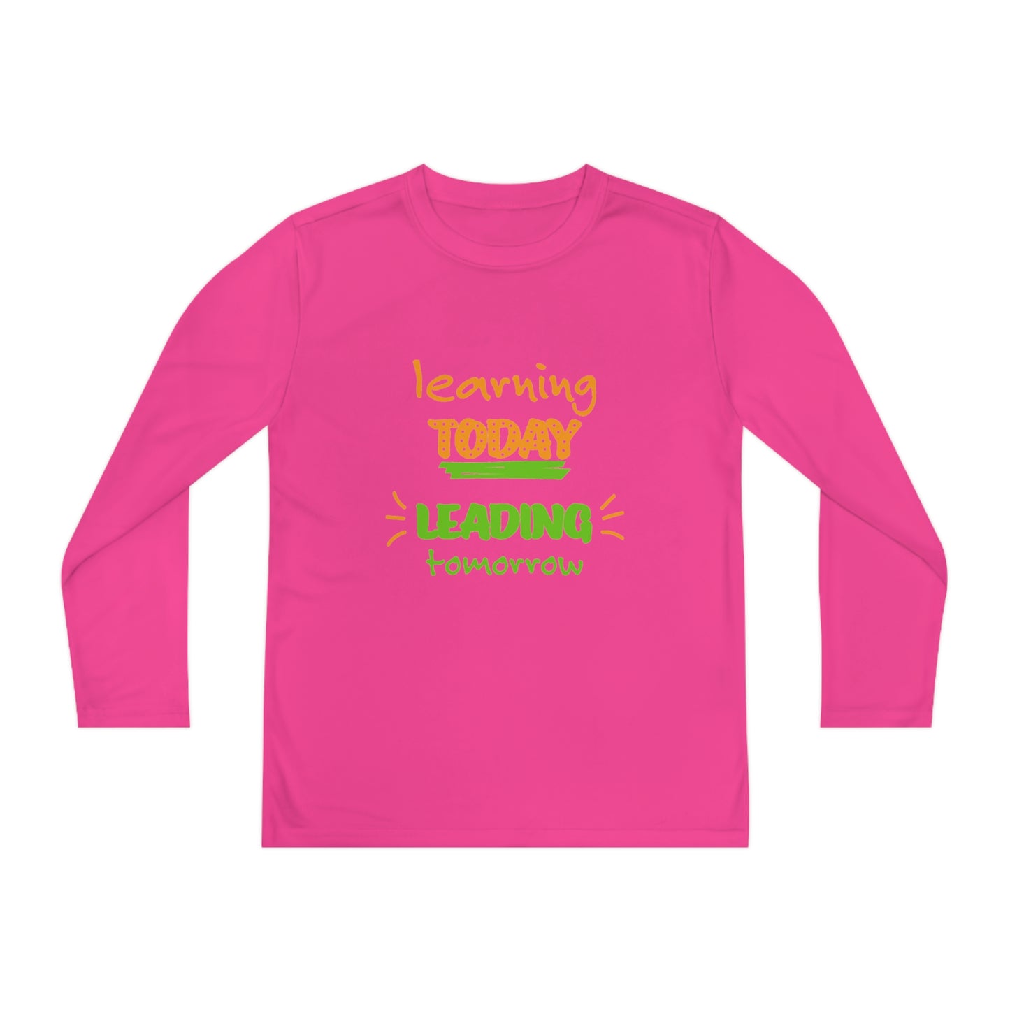 Learning today-Youth Long Sleeve Competitor Tee