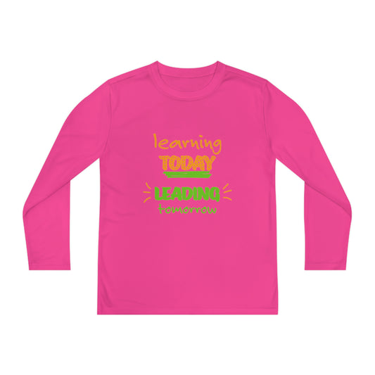 Learning today-Youth Long Sleeve Competitor Tee