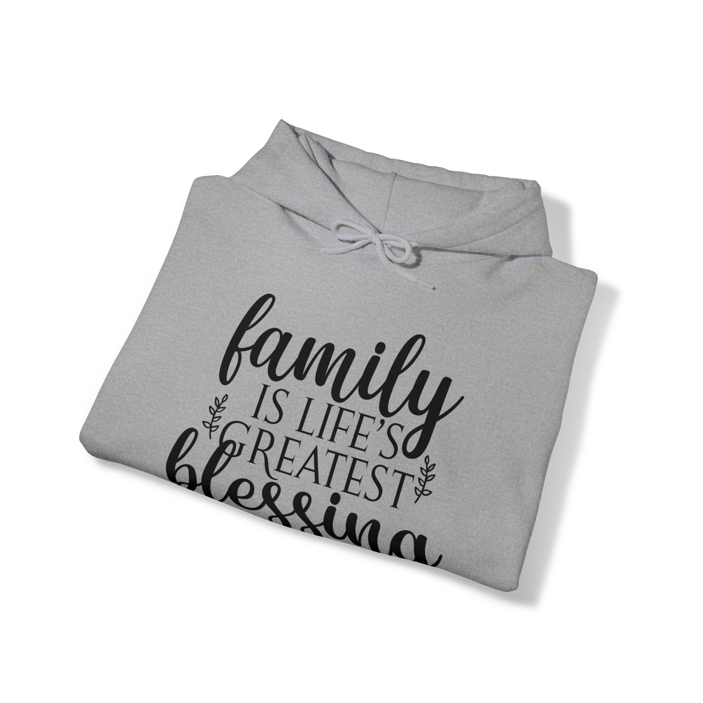 Family is the greatest blessing- Unisex Heavy Blend™ Hooded Sweatshirt