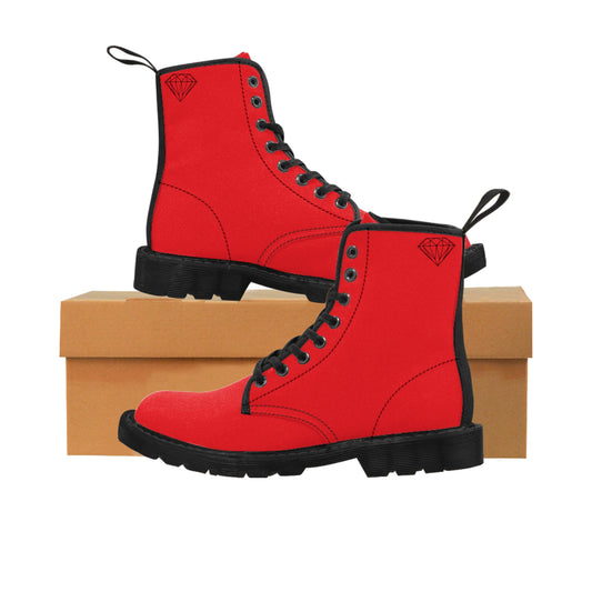 Red Diamond-Women's Canvas Boots