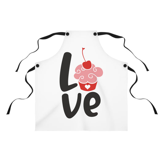 Love cupcake- Apron (AOP)