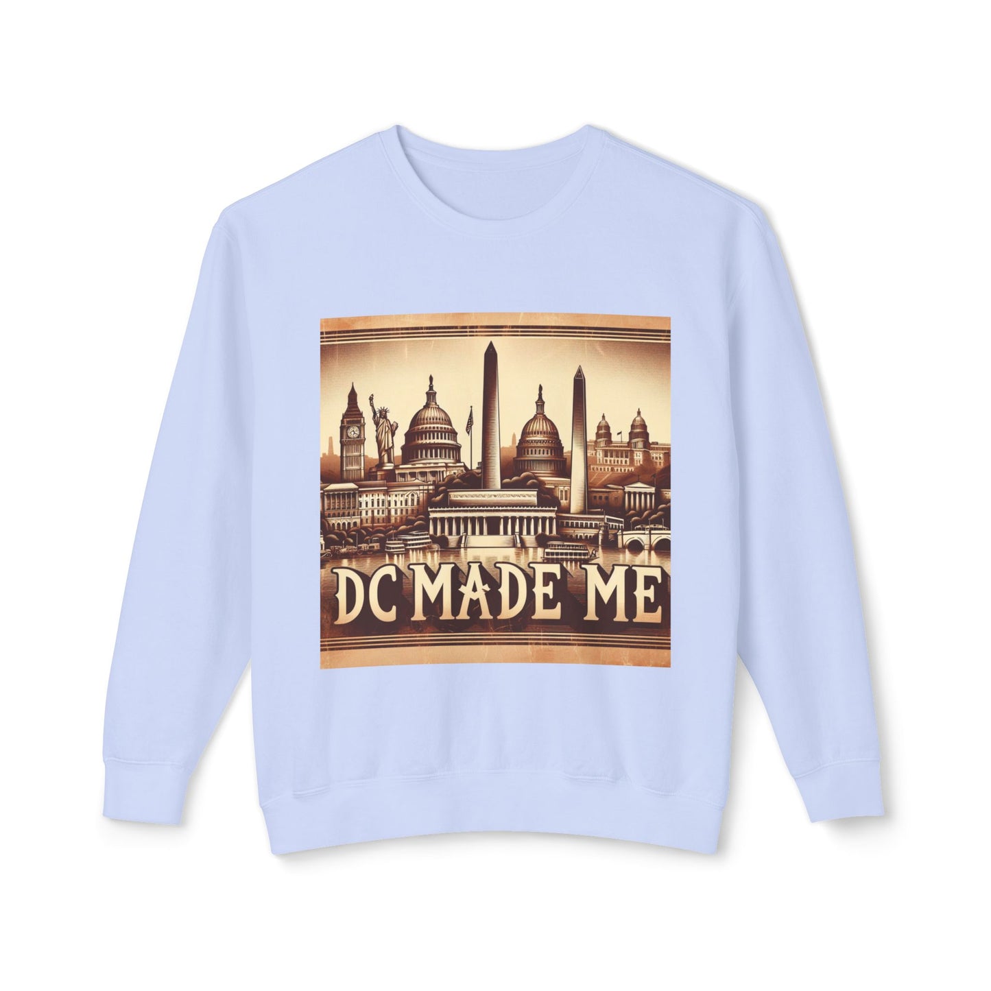 DC Made Me-Unisex Lightweight Crewneck Sweatshirt