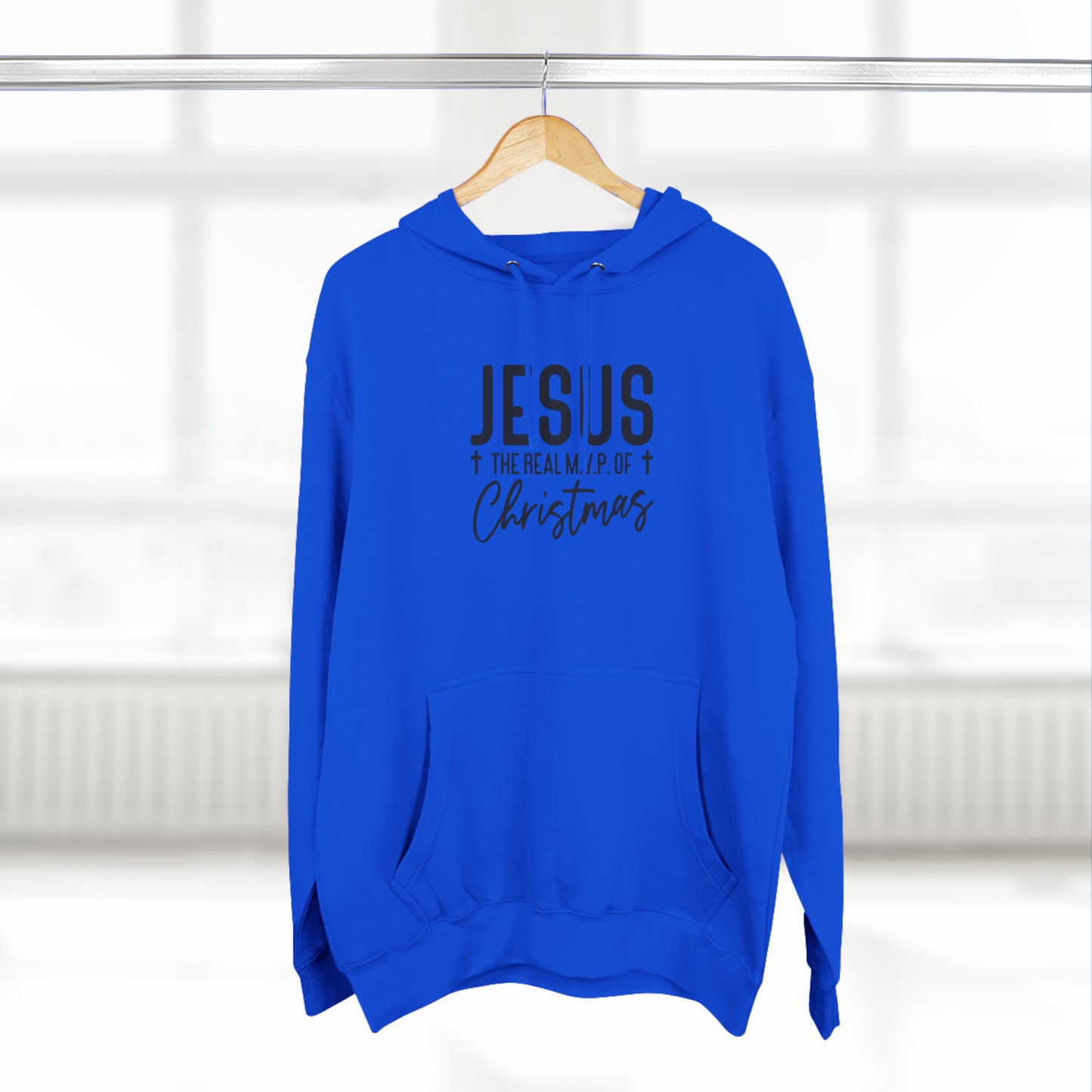 Jesus MVP of Christmas - Unisex Premium Pullover Hoodie