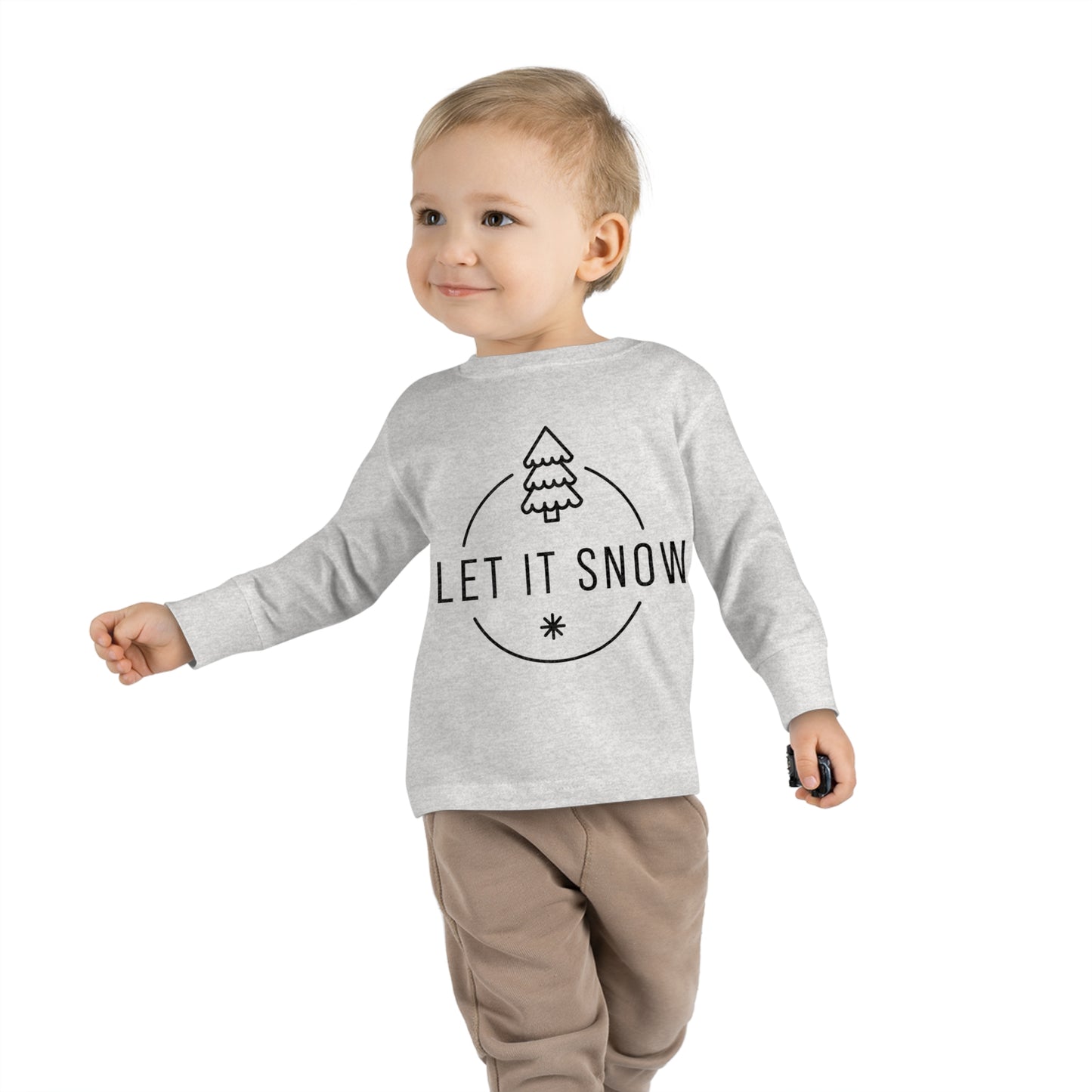 Let it snow- Toddler Long Sleeve Tee