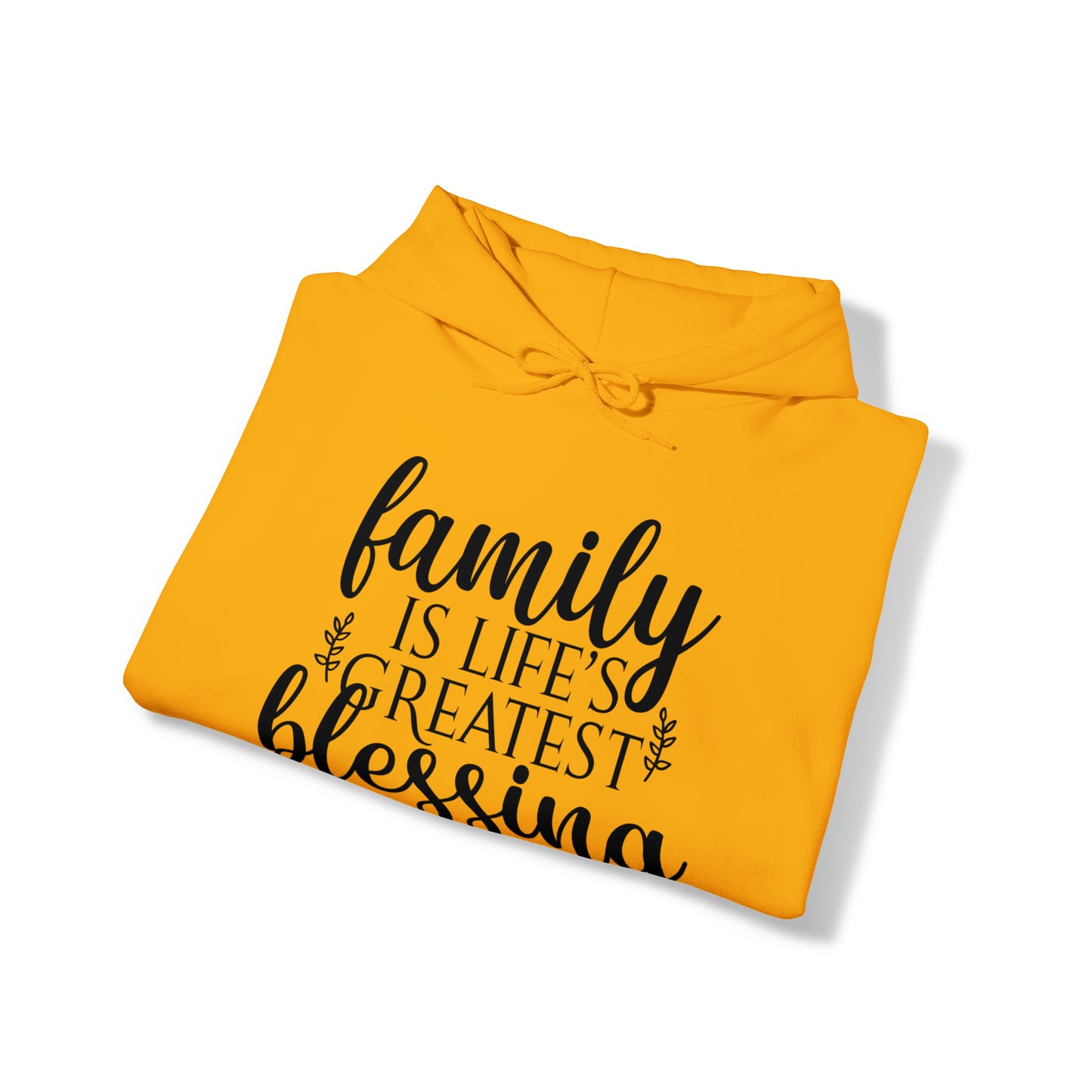 Family is the greatest blessing- Unisex Heavy Blend™ Hooded Sweatshirt