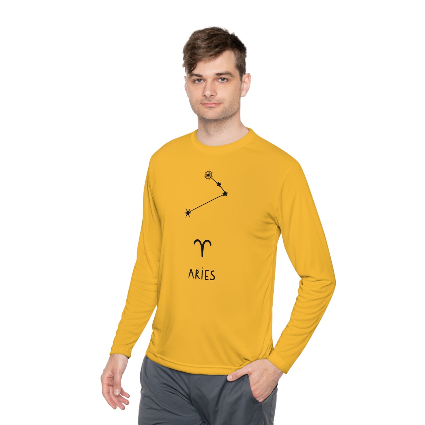 ARIES- Unisex Lightweight Long Sleeve Tee