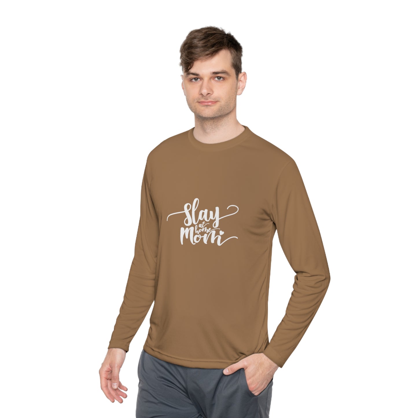 Stay at home mom- Unisex Lightweight Long Sleeve Tee