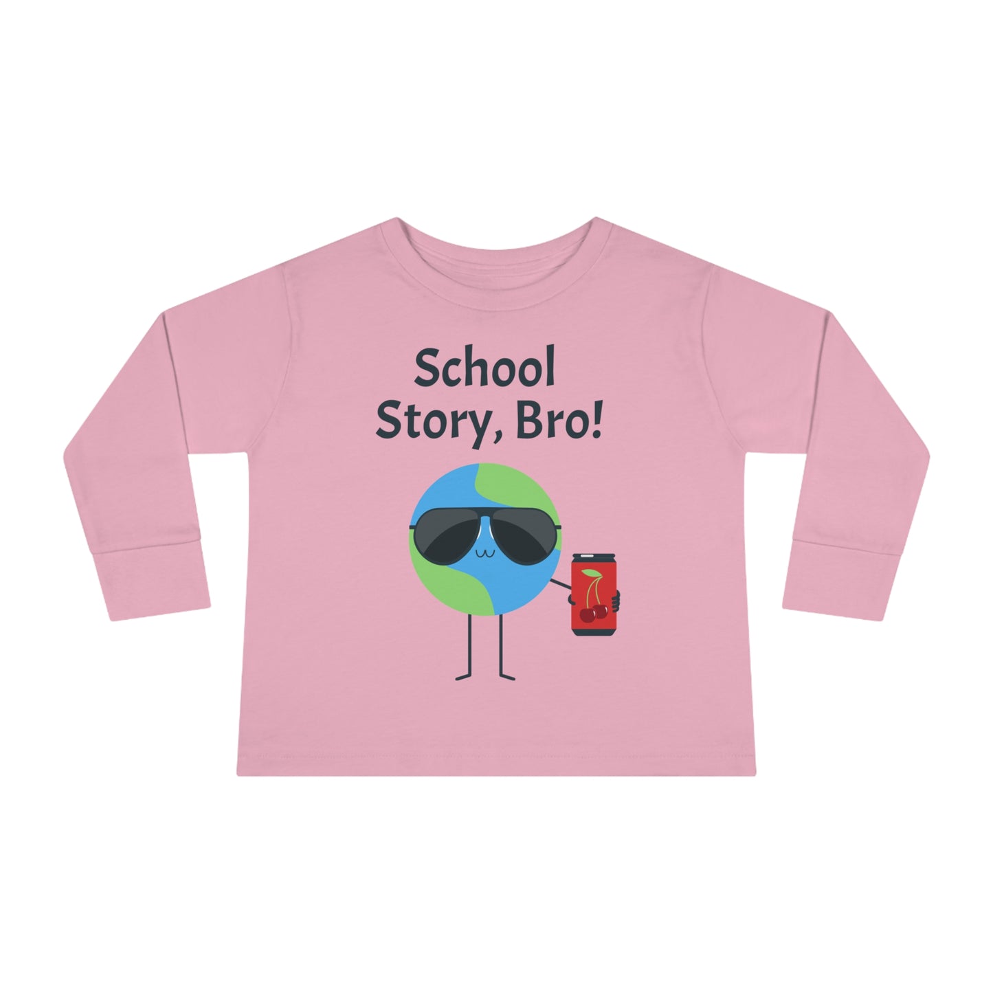 School Story Bro-Toddler Long Sleeve Tee