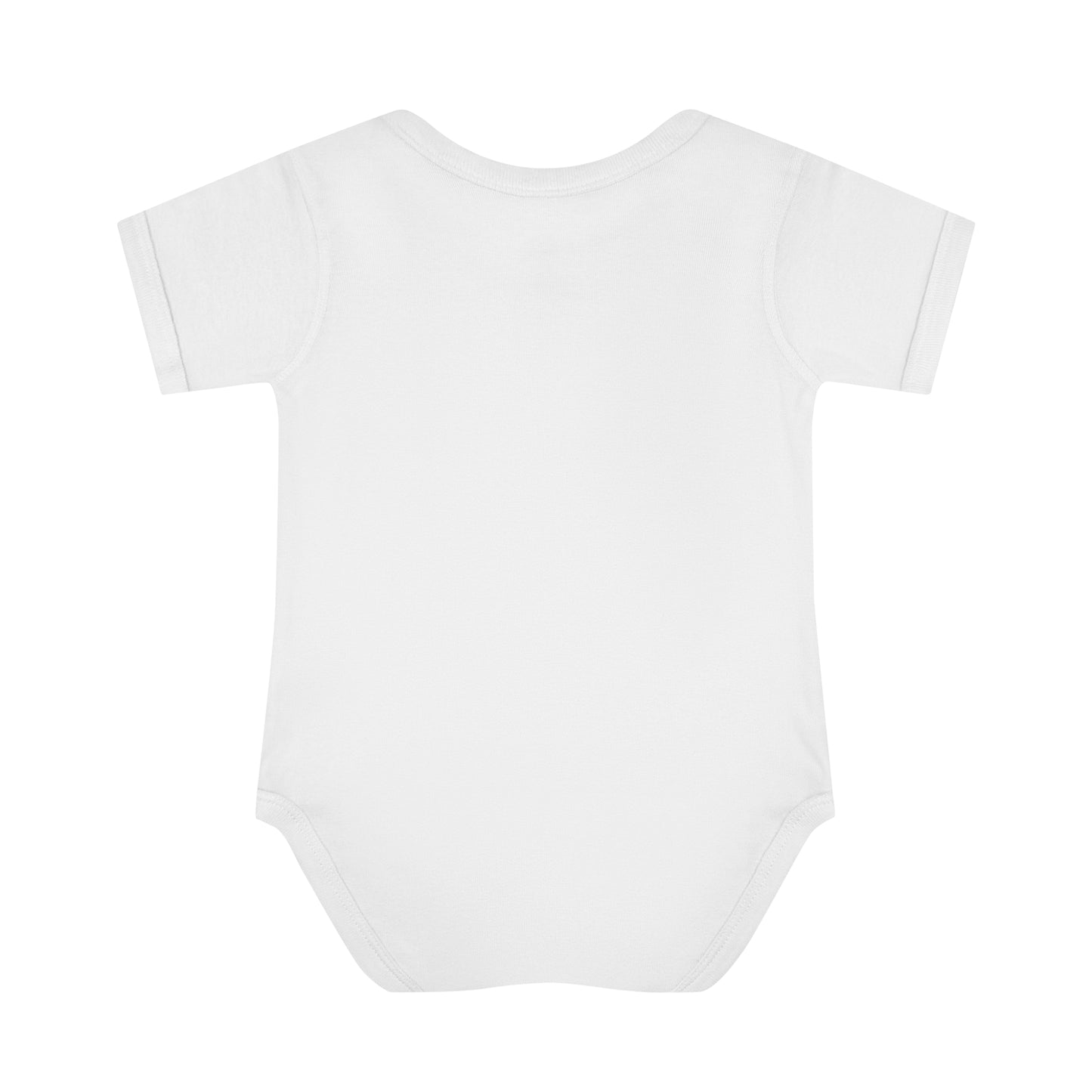 Look mom !-Infant Baby Rib Bodysuit