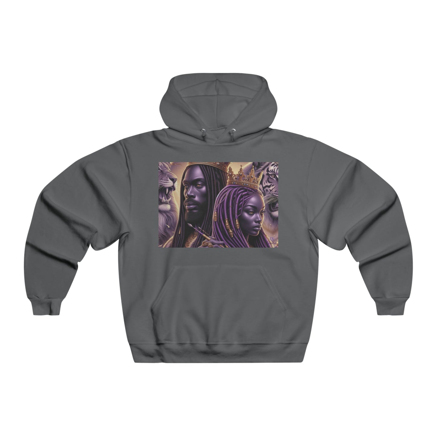 Alpha-KINGS AND QUEENS Men's NUBLEND® Hooded Sweatshirt