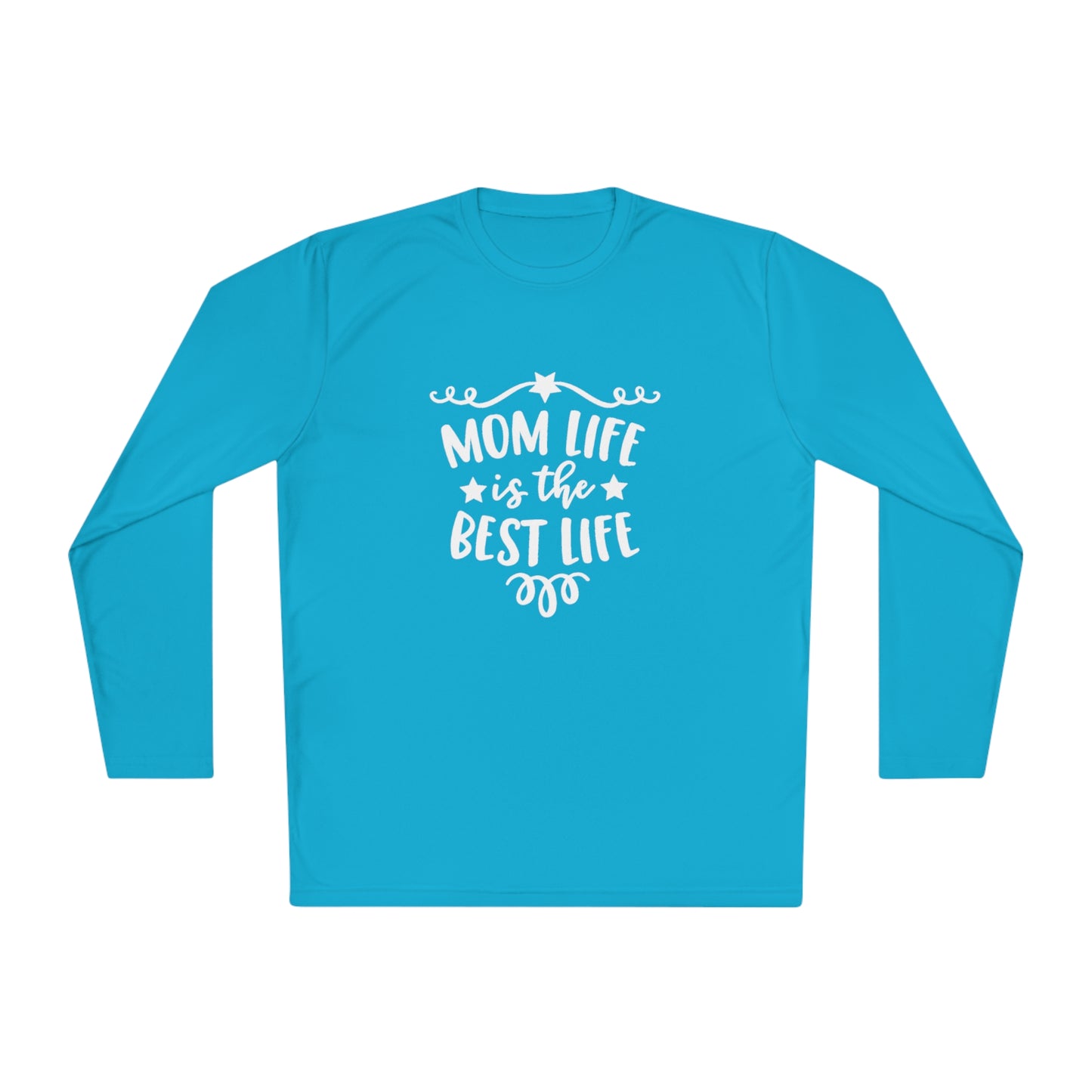 Mom life is the best life- Unisex Lightweight Long Sleeve Tee