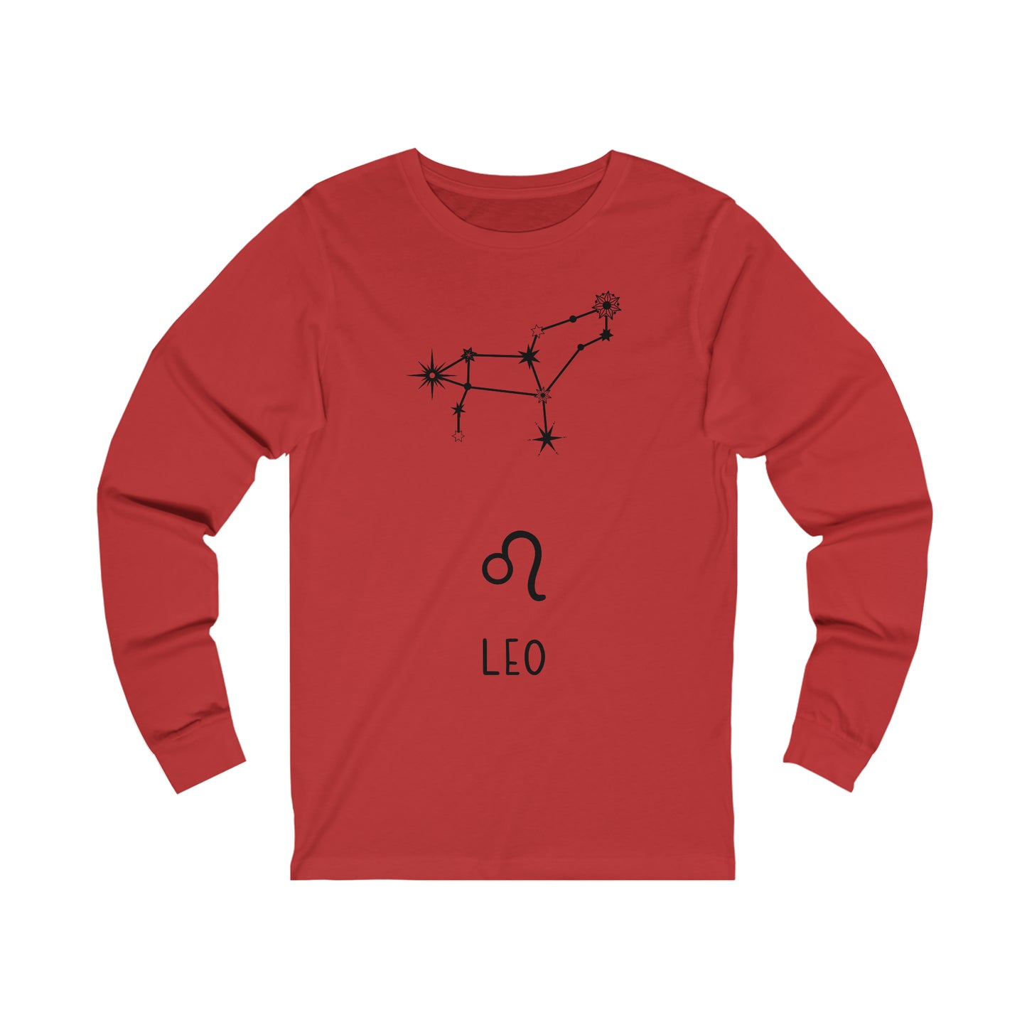 LEO STARS- Unisex Jersey Long Sleeve Tee