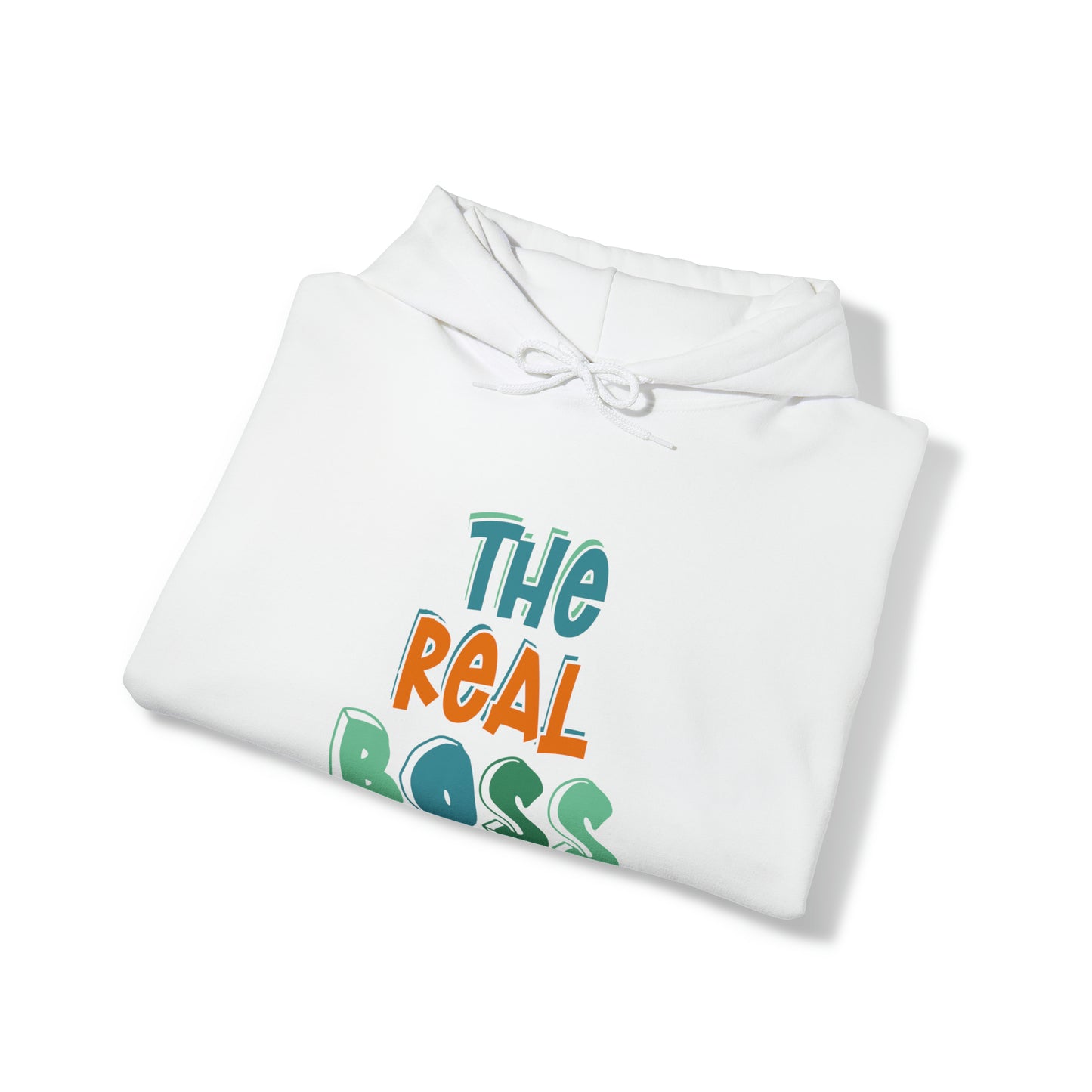 The real boss- Unisex Heavy Blend™ Hooded Sweatshirt