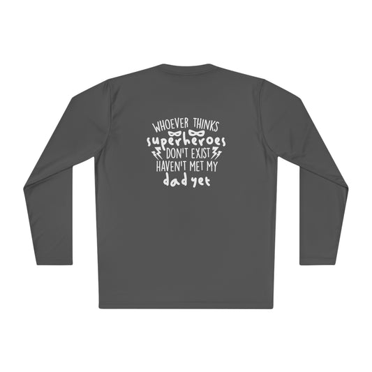 You haven't met my dad yet- Unisex Lightweight Long Sleeve Tee