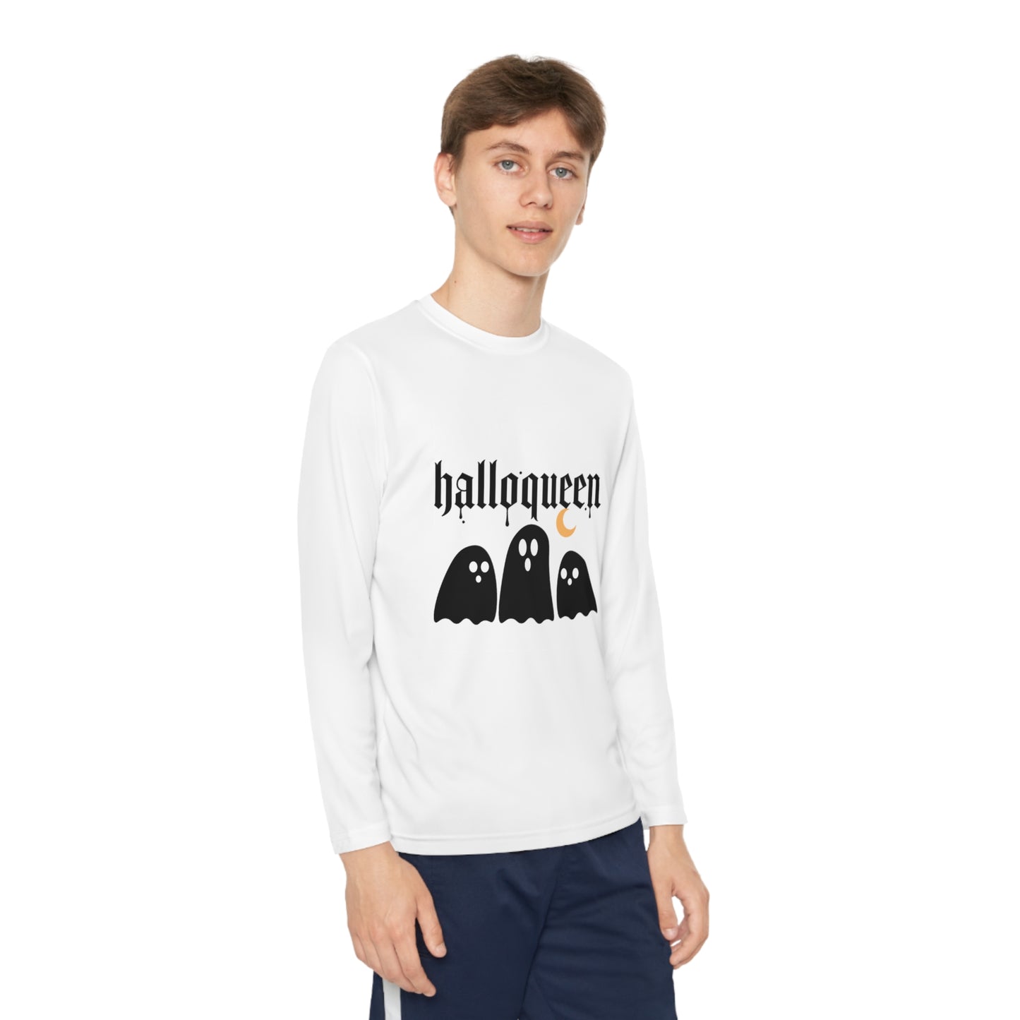 Halloween-Youth Long Sleeve Competitor Tee