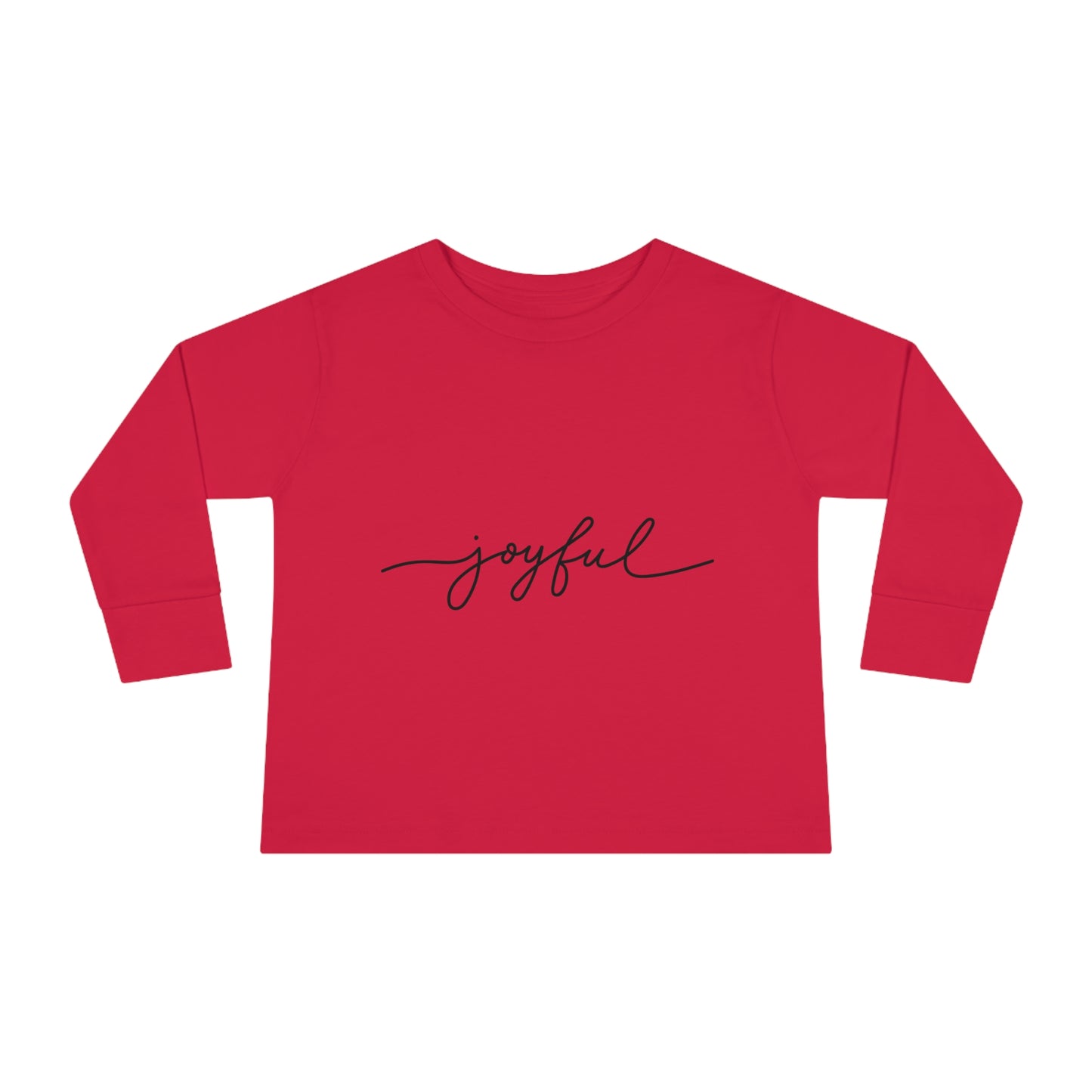 Joyful- Toddler Long Sleeve Tee