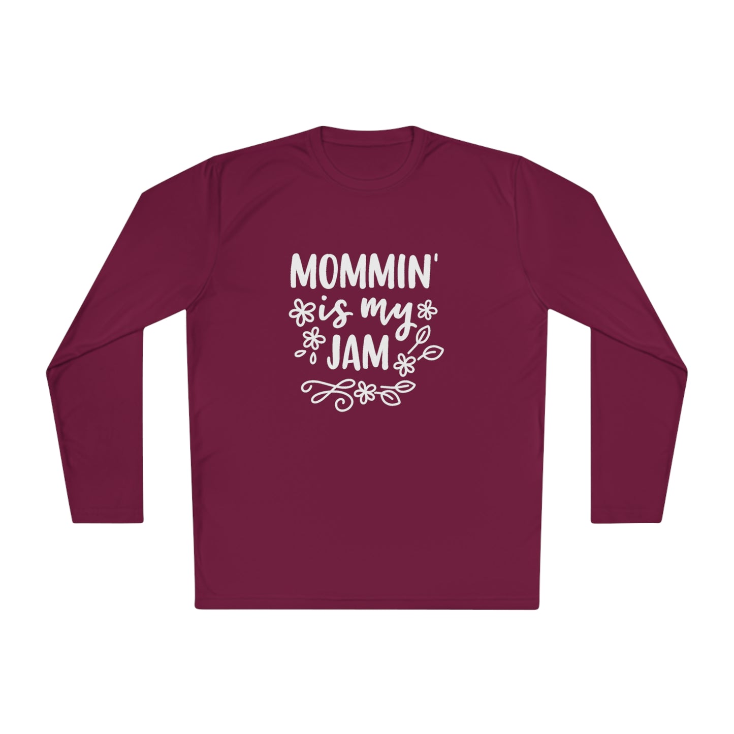 Mommin is my jam-  Unisex Lightweight Long Sleeve Tee